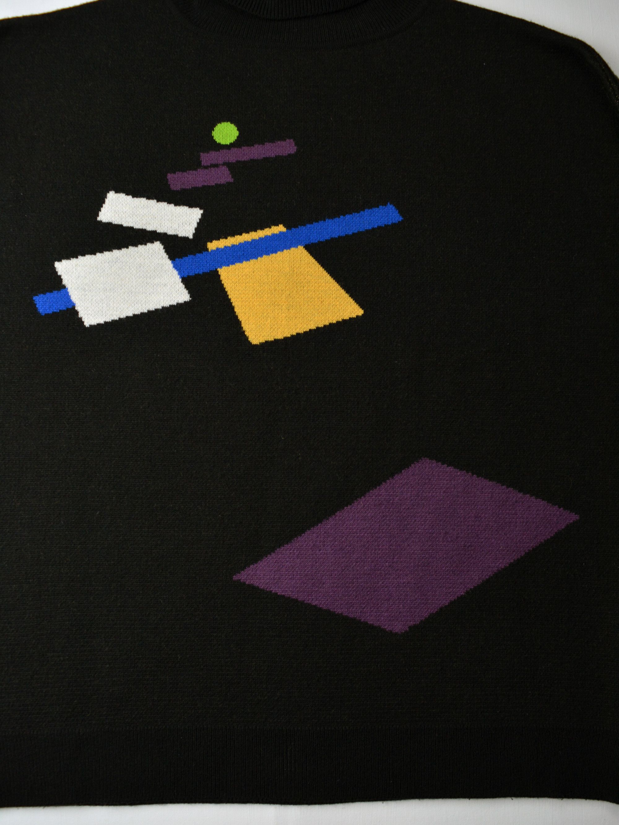 Gosha Rubchinskiy A/W 2017 - Kazimir Malevich geometry turtleneck sweater Size US XL / EU 56 / 4 - 3 Thumbnail
