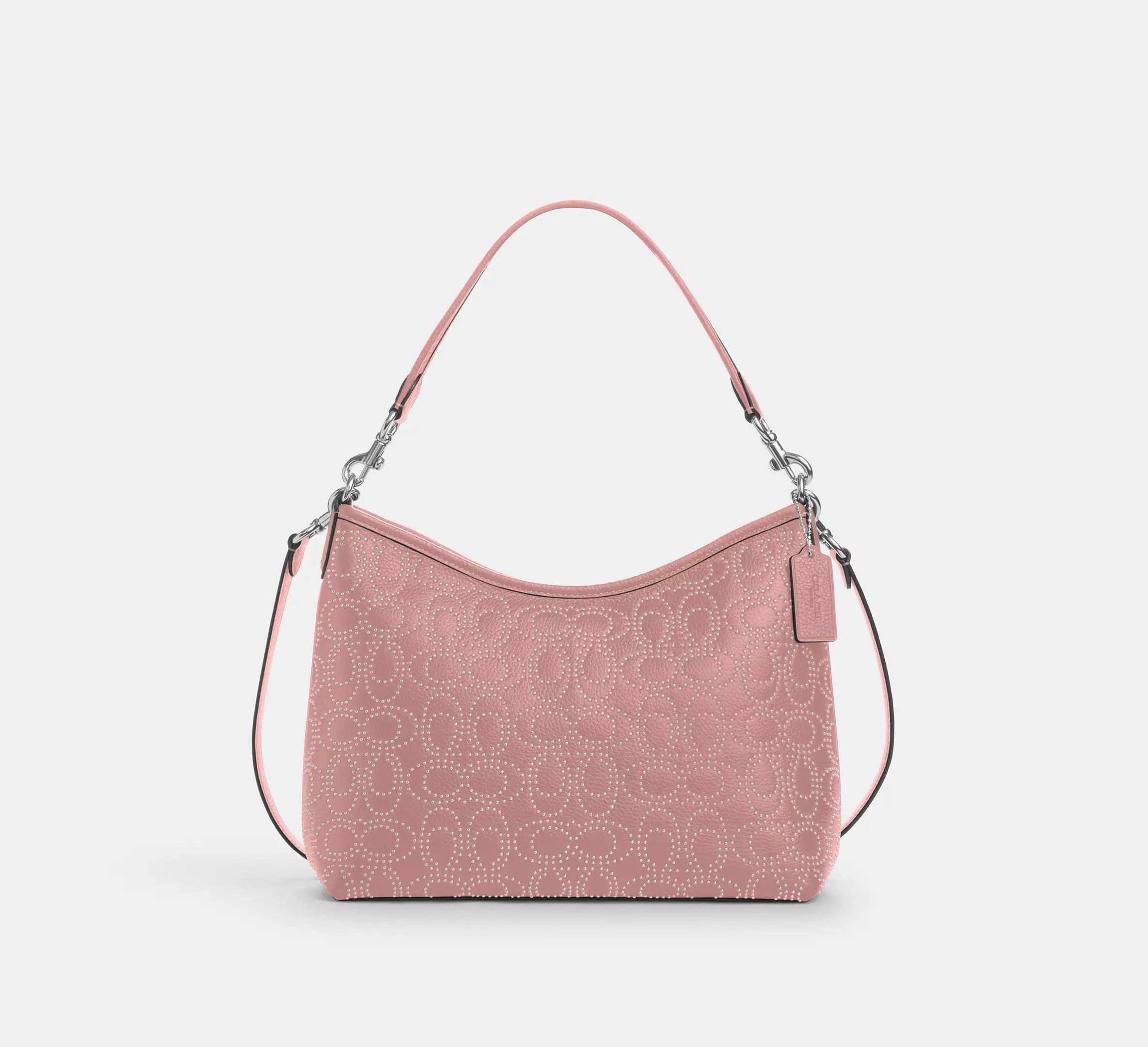 Coach Laurel Shoulder Bag With Signature Rivets CX258 Size ONE SIZE - 9 Thumbnail