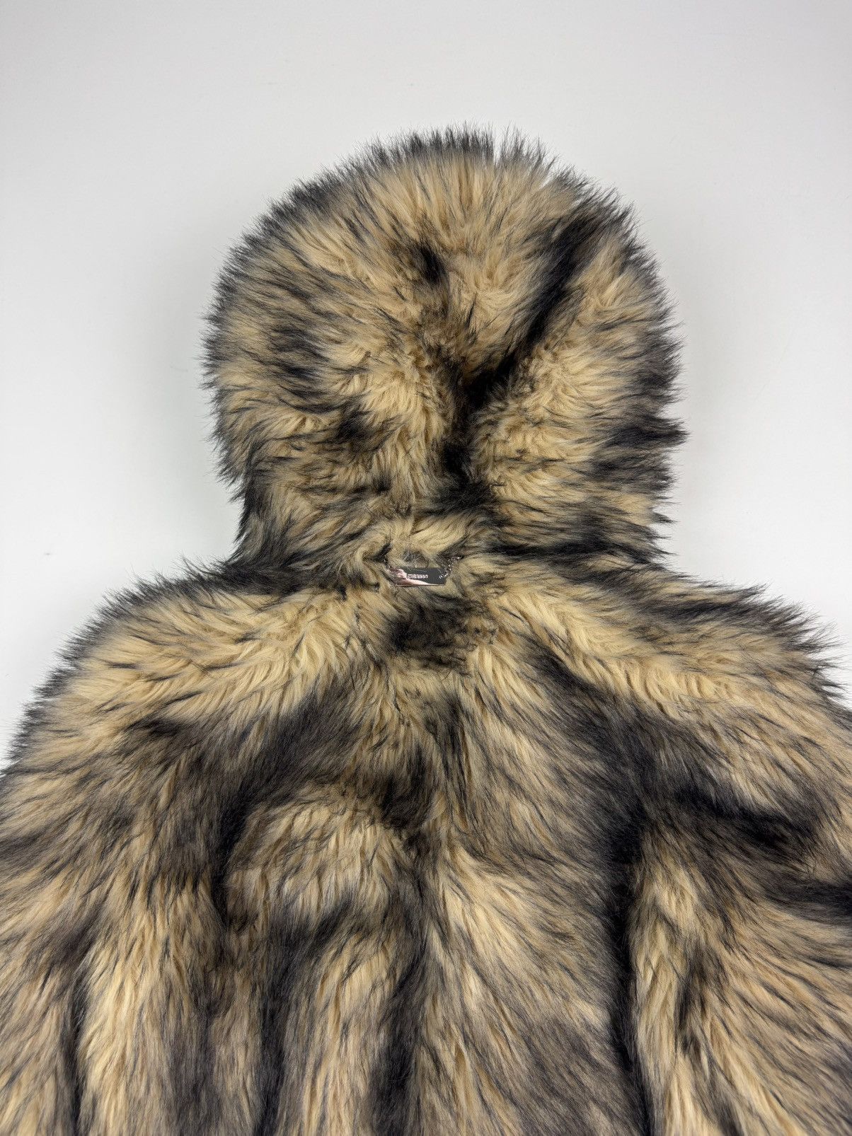 H&M × Paco Rabanne Rabanne x H&M Animal Print Faux Fur Hooded Jacket Size M / US 6-8 / IT 42-44 - 16 Thumbnail