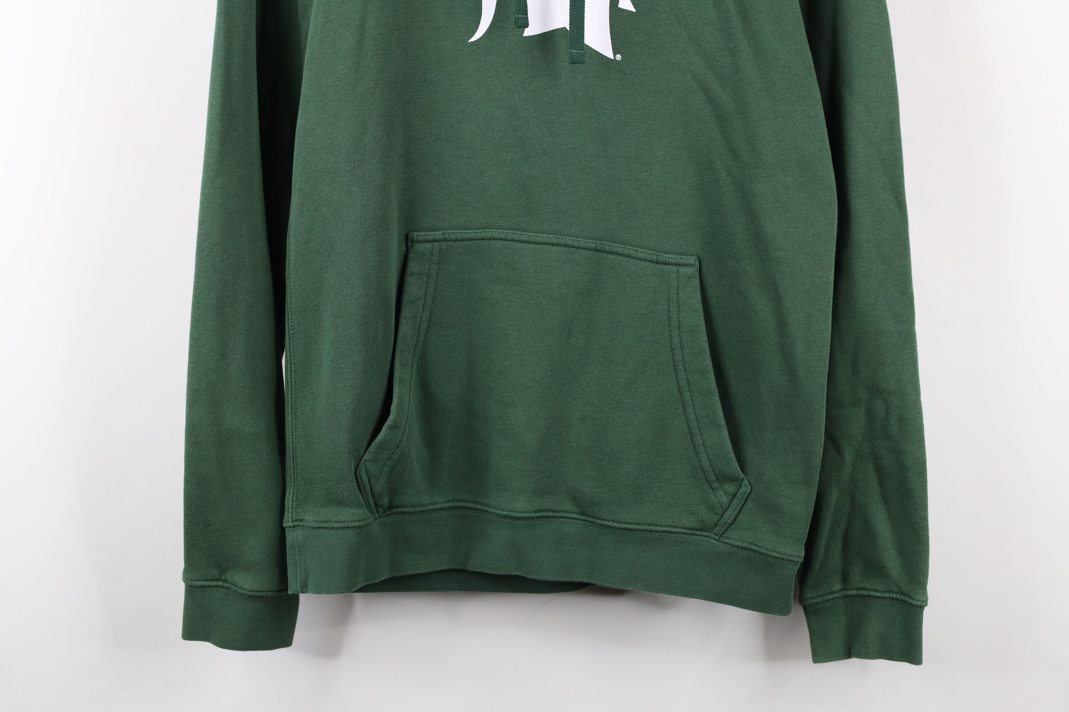Nike × Vintage Vintage Y2K Nike Michigan State University Hoodie Sweatshirt Size US S / EU 44-46 / 1 - 3 Thumbnail