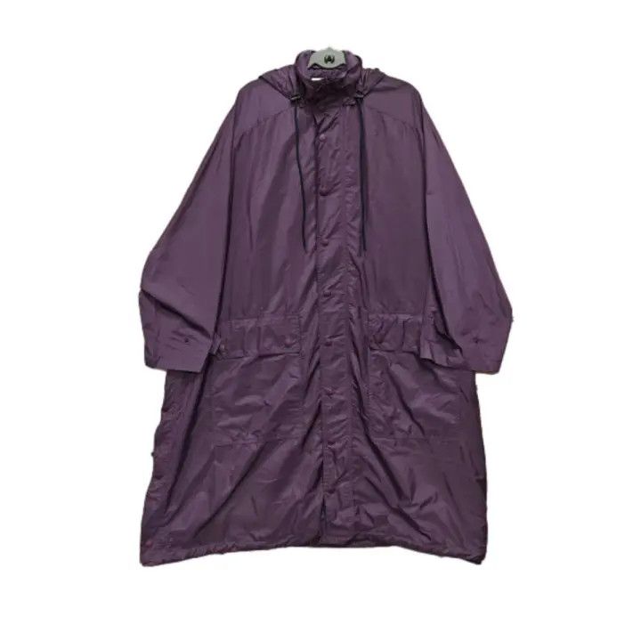 Balenciaga Balenciaga Logo Hooded Coat for Men Size US S / EU 44-46 / 1 - 1 Thumbnail