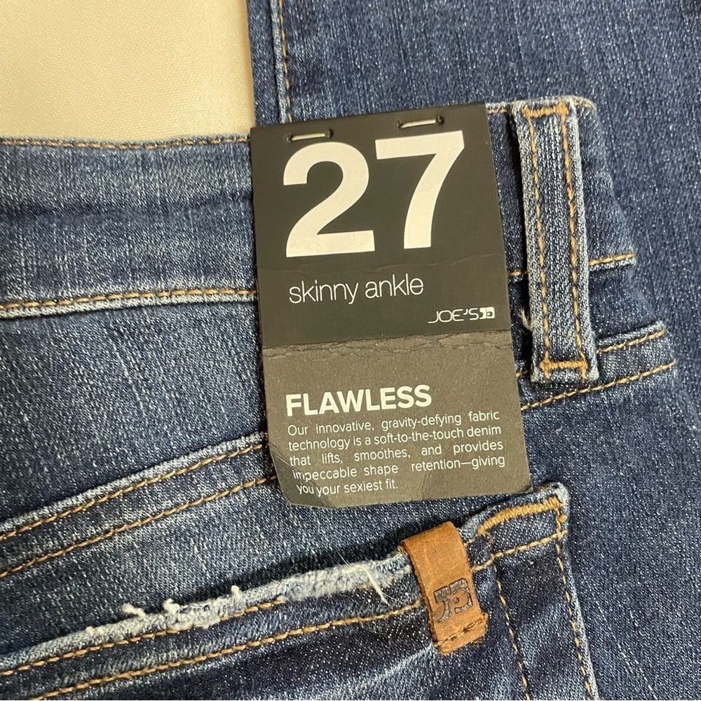 Joe's NWT New Joe's Flawless Skinny Ankle Jeans Size 27 Size 27" / US 4 / IT 40 - 8 Thumbnail