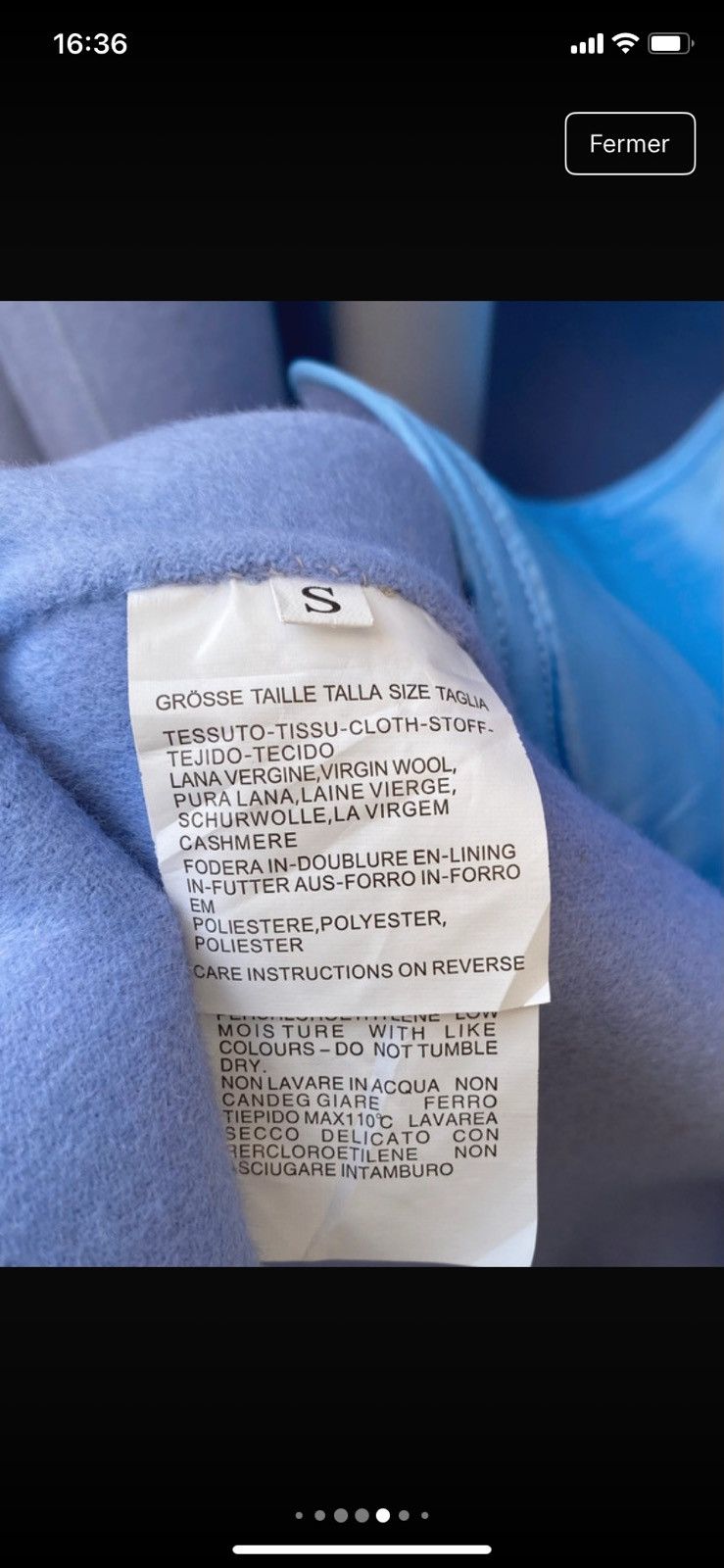 Max Mara Max Mara women's overcoat Size S / US 4 / IT 40 - 6 Thumbnail