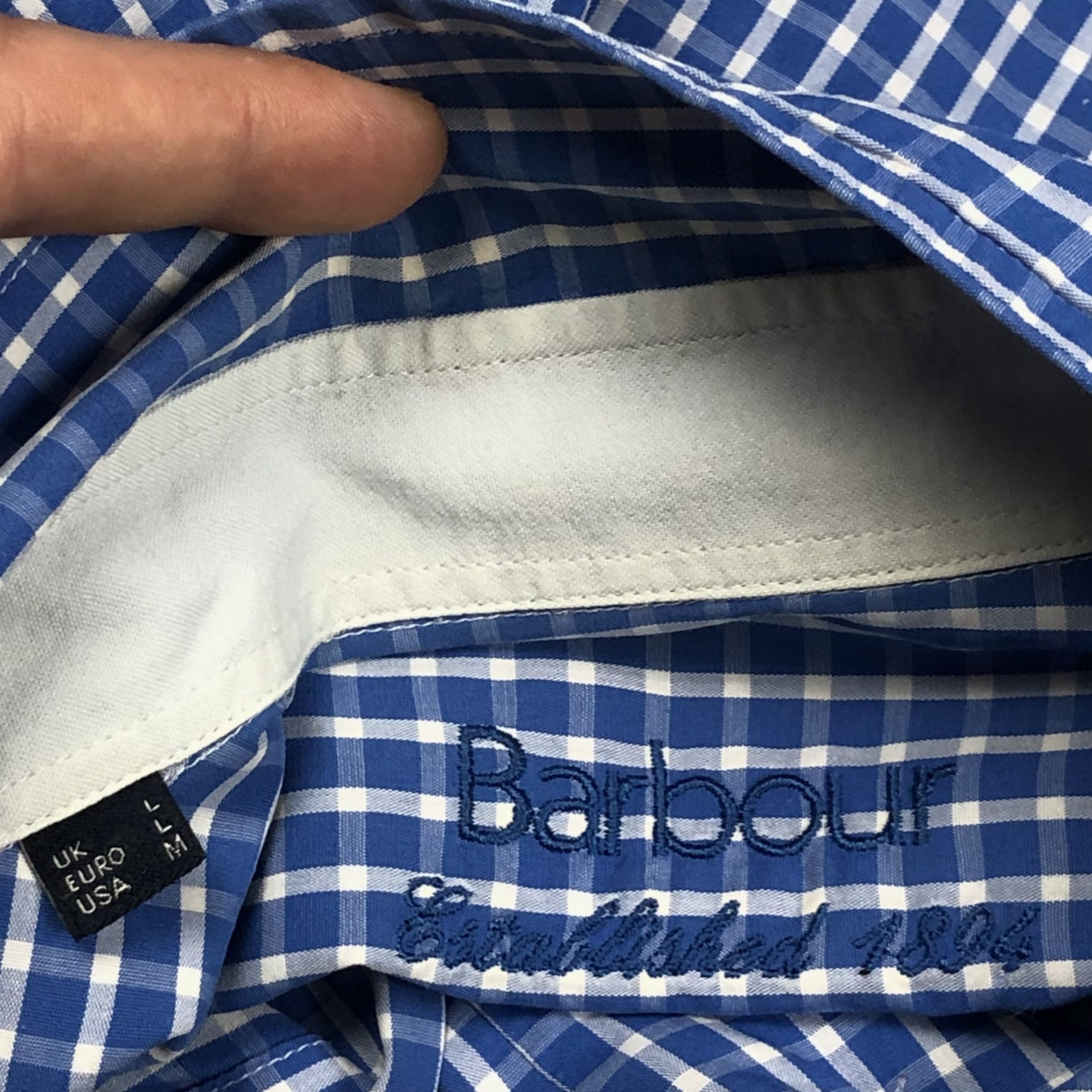 Barbour Barbour Plaid Checkered Shirt Button-Up Size US L / EU 52-54 / 3 - 12 Thumbnail