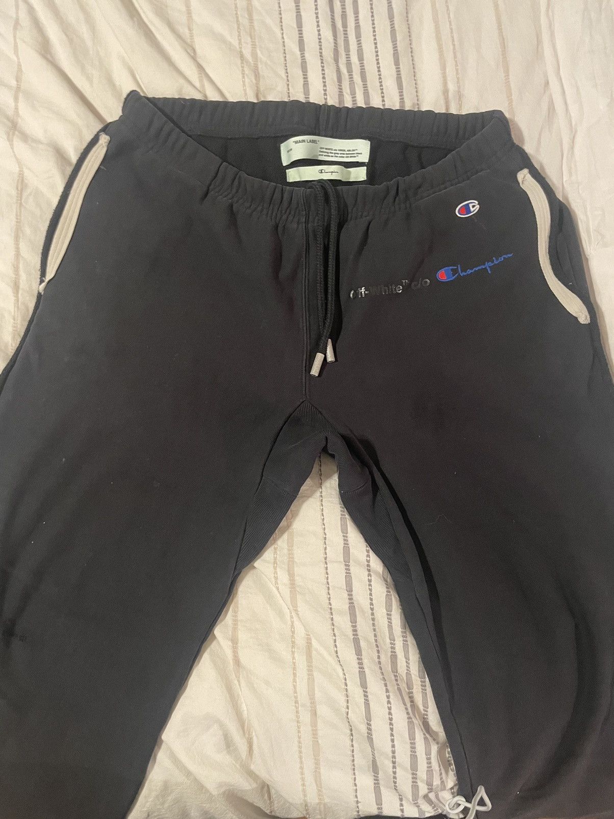 Champion Off White Off White x Champion Exclusive Joggers Grailed