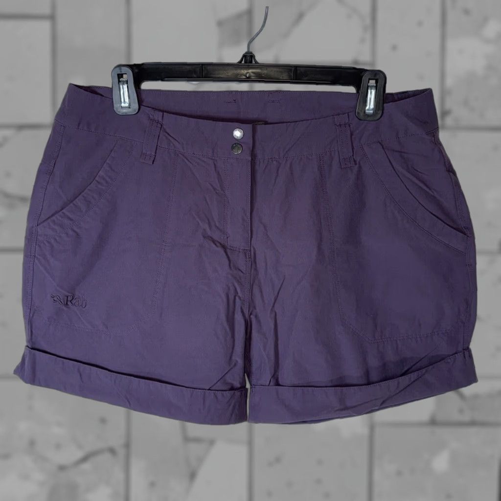 Rab RAB Athletic Purple Helix Shorts Women M (UK 12) Size 32" / US 10 / IT 46 - 1 Thumbnail