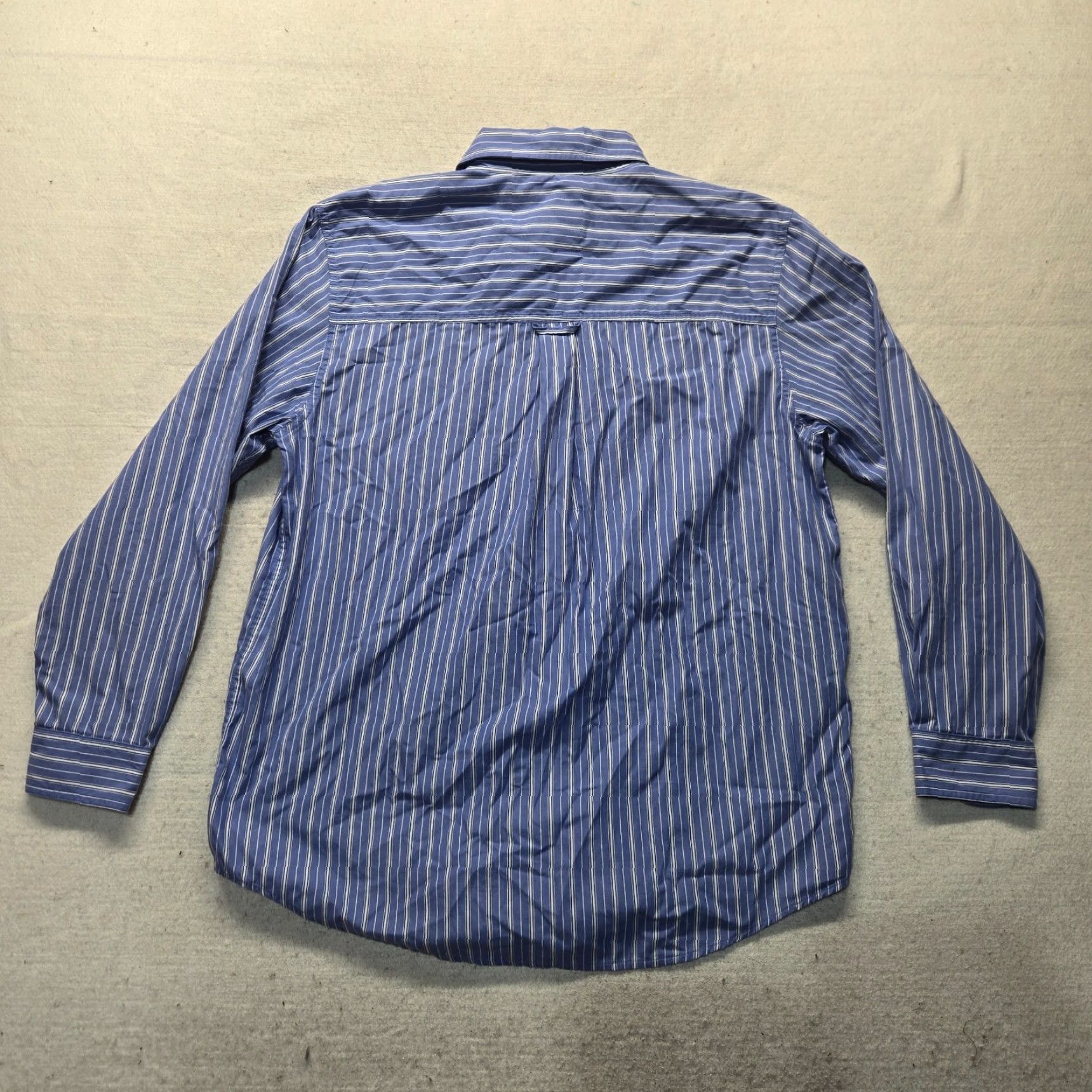 Chaps CHAPS Blue Long Sleeve Button-Up Shirt Adult Men's Large Size US L / EU 52-54 / 3 - 7 Thumbnail