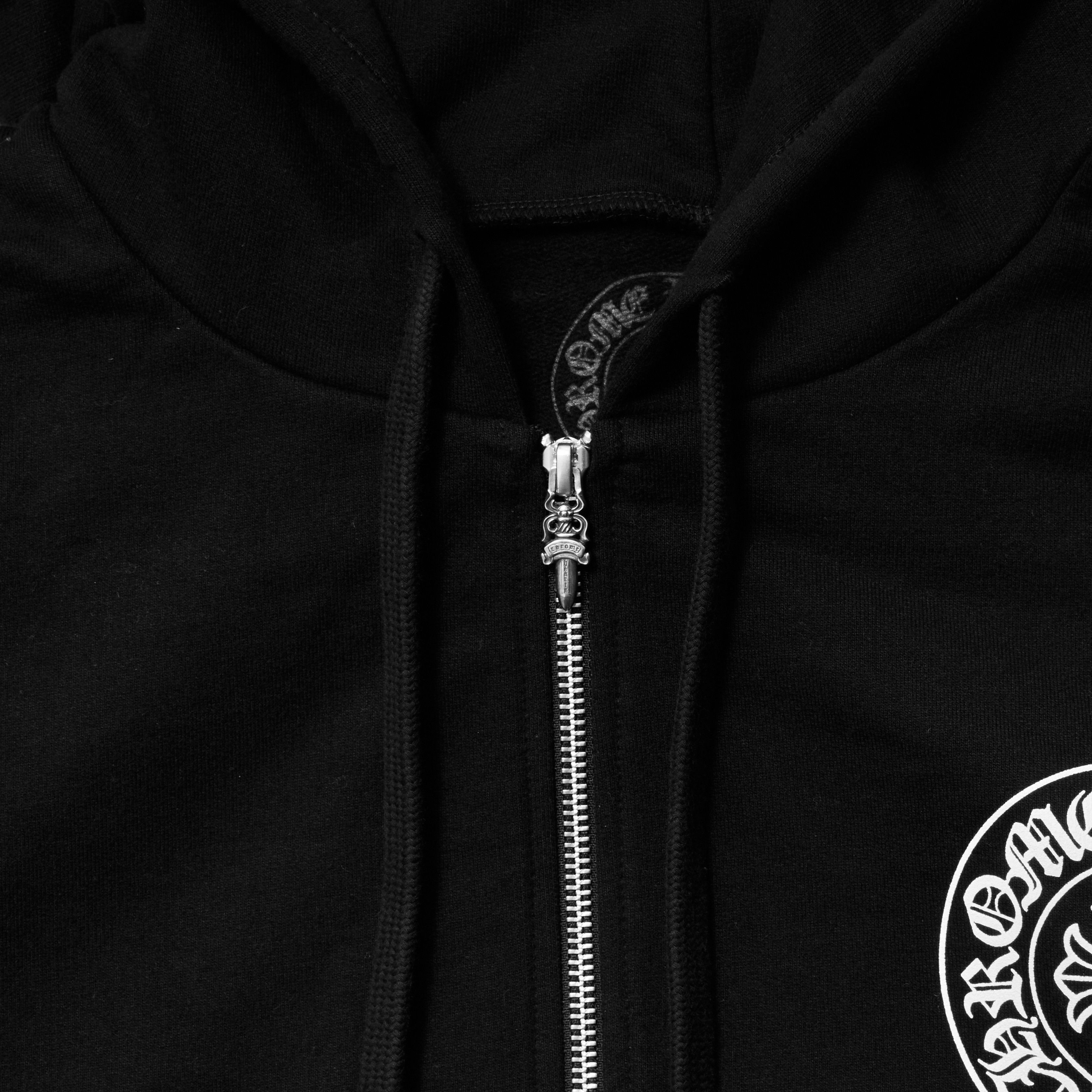 Chrome Hearts CHROME HEARTS Multicolor Horseshoe Logo Zip Up Hoodie BLACK Size US L / EU 52-54 / 3 - 5 Thumbnail