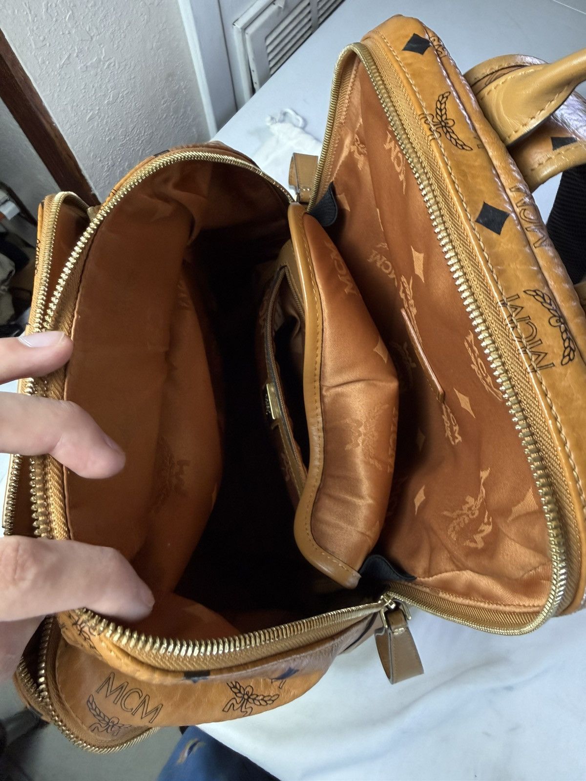 MCM MCM Duke Visetos Backpack | Lot Size ONE SIZE - 17 Thumbnail