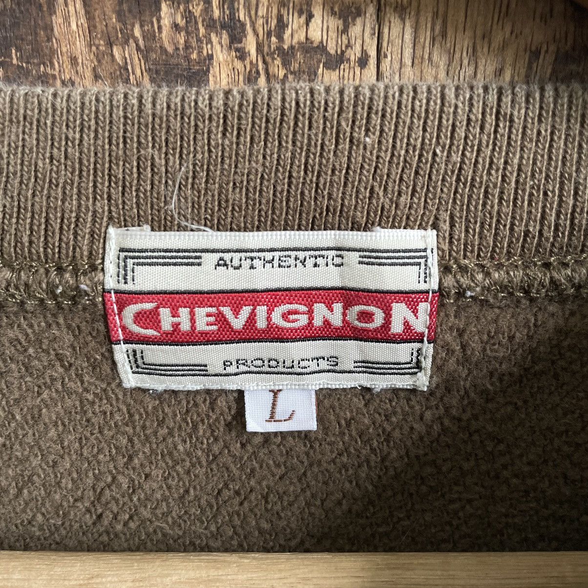 Chevignon Vintage Chevignon Crewneck Sweatshirt Size US L / EU 52-54 / 3 - 3 Thumbnail