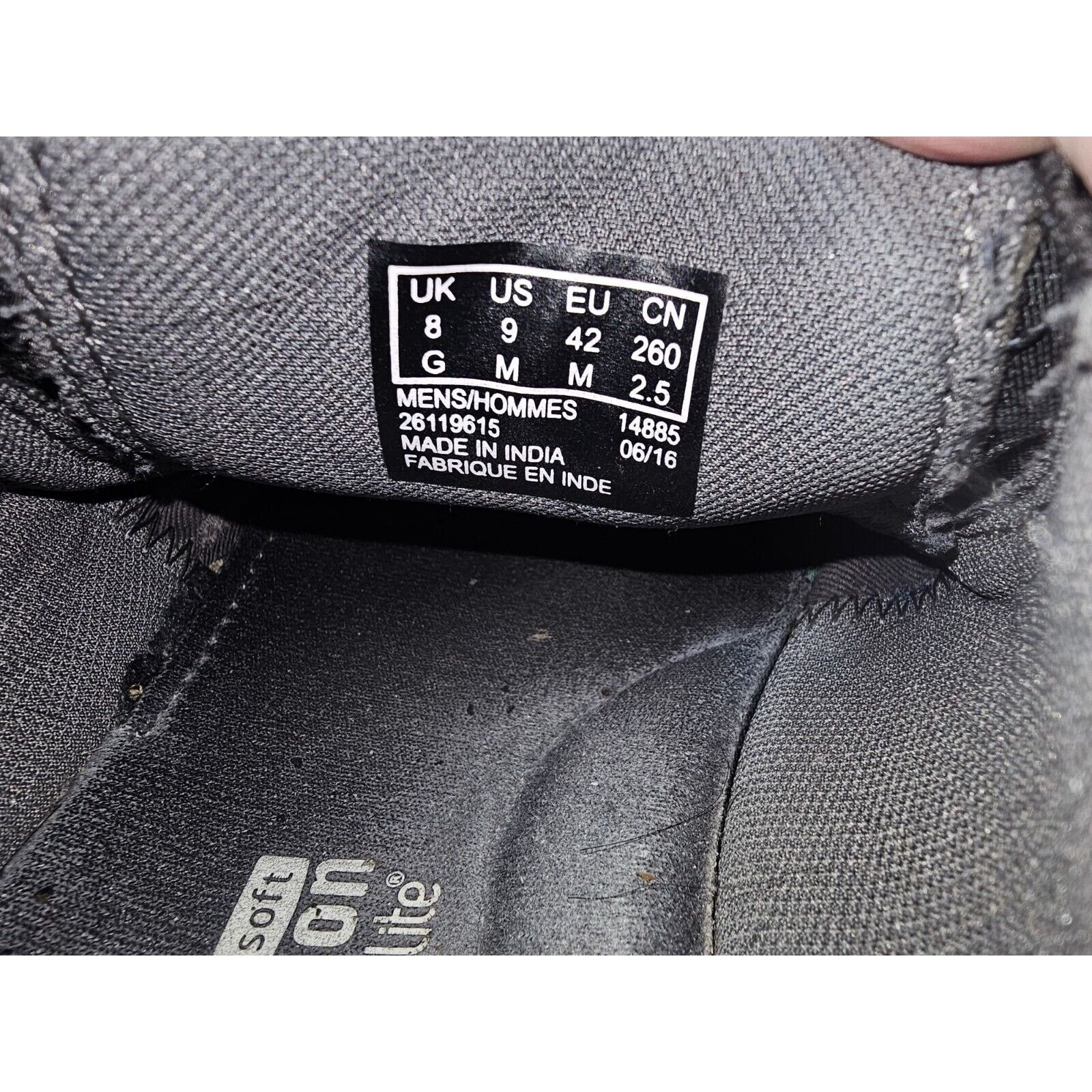 Clarks Clarks Men’ Black Leather Shoes Size 9M In Great Condition Size US 9 / EU 42 - 7 Thumbnail