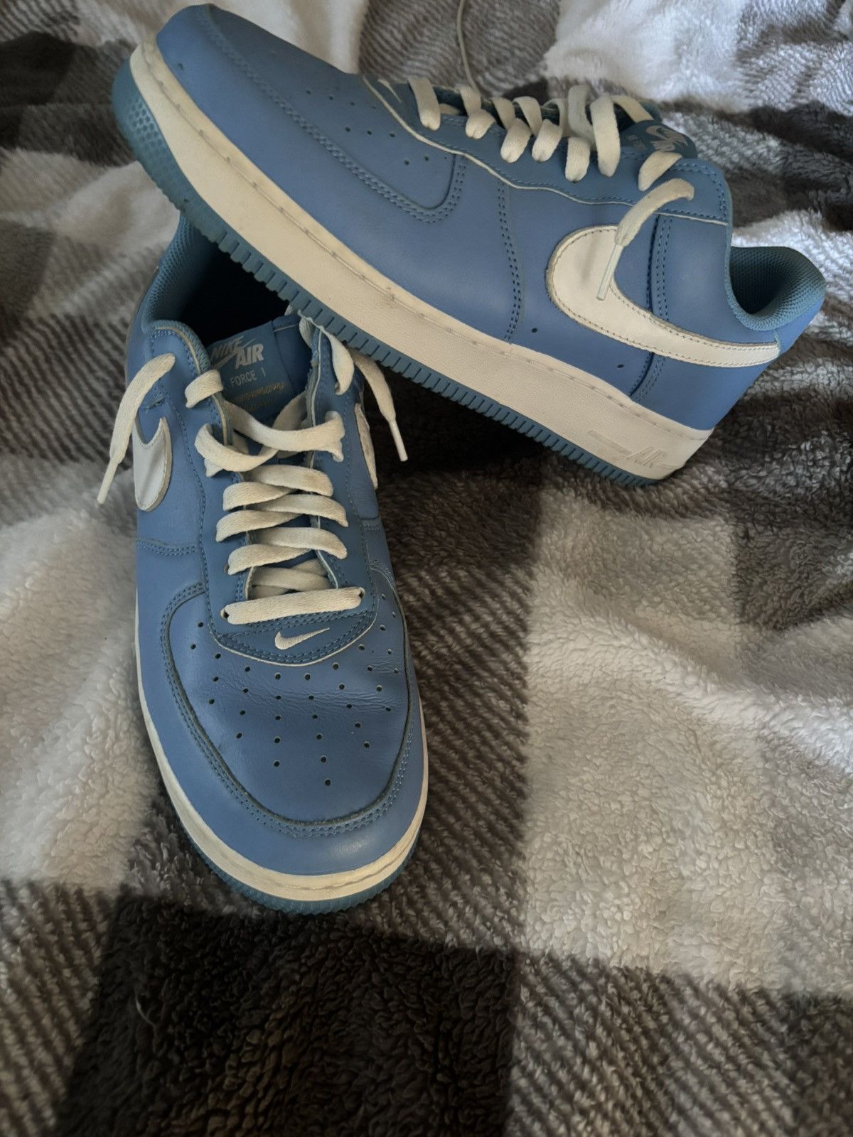 Nike Nike Air Force Ones Anniversary Edition Size US 10 / EU 43 - 3 Thumbnail