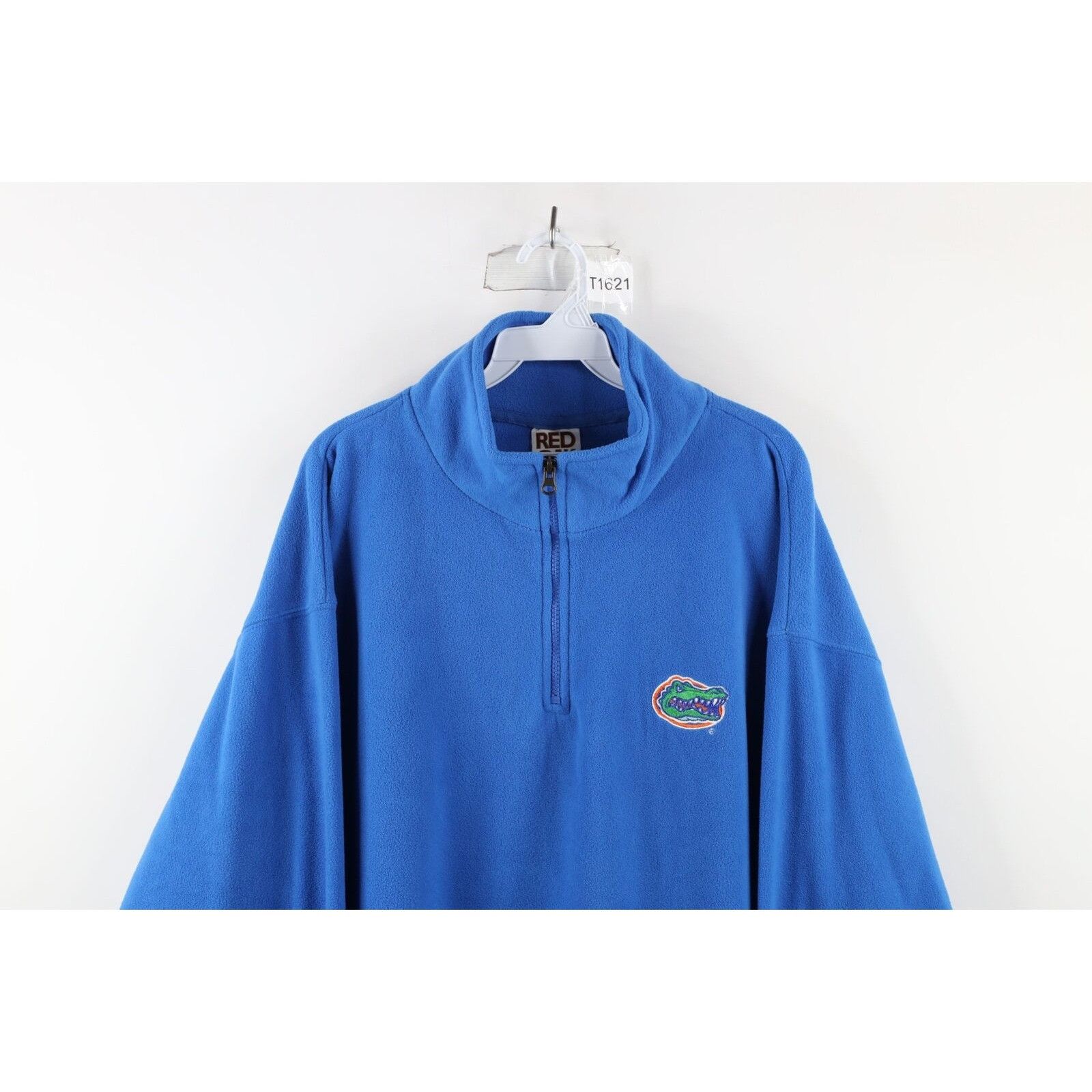 Vintage Vintage University of Florida Half Zip Fleece Sweater Size US XL / EU 56 / 4 - 2 Thumbnail