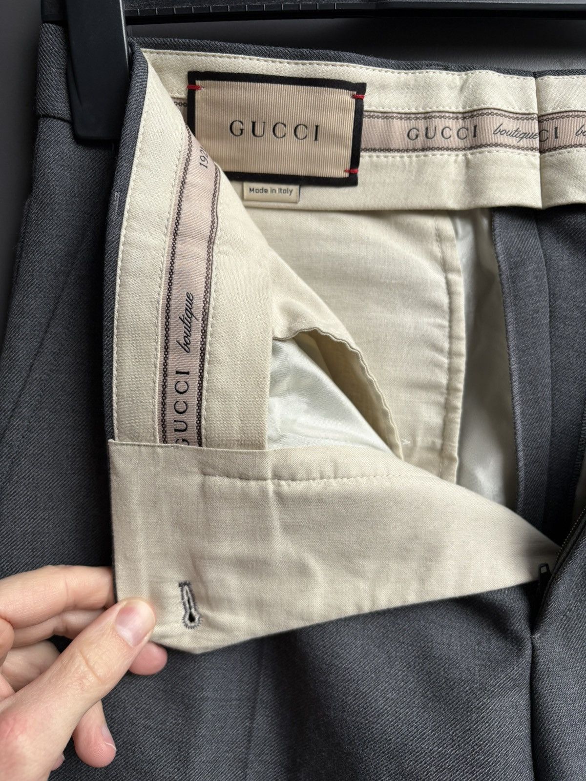 Gucci Gucci grey flared trousers harry styles Size 46R - 4 Thumbnail