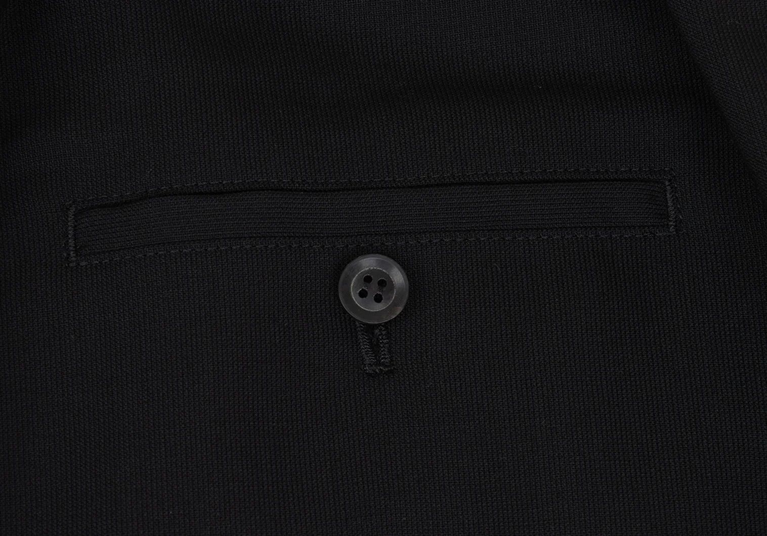 Yohji Yamamoto Yohji Yamamoto Wool Flap Pocket Wrap Pants Black Size US 30 / EU 46 - 16 Thumbnail