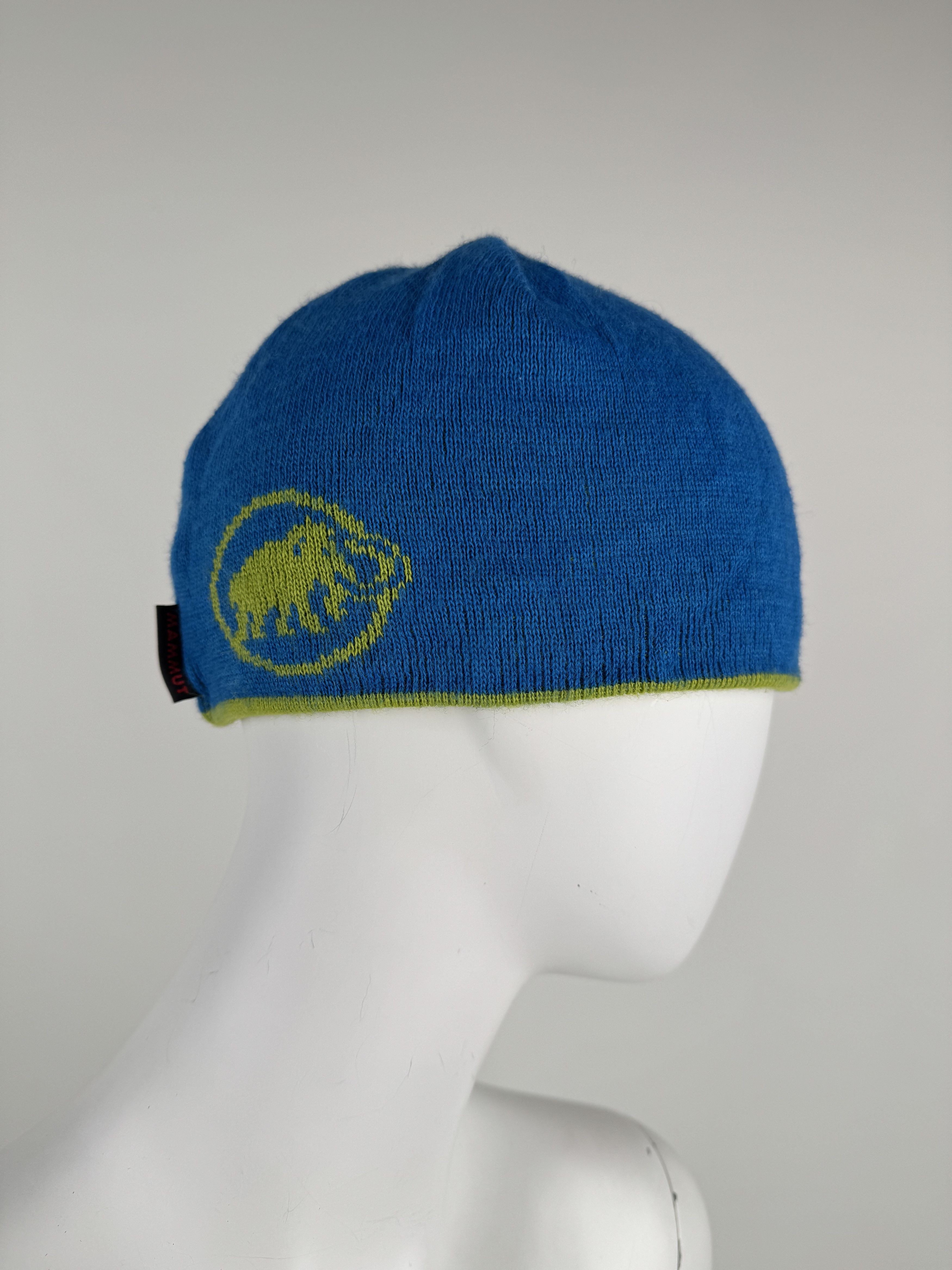 Mammut MAMMUT Vintage Big Logo Reversible two sided hat beanie Size ONE SIZE - 14 Thumbnail
