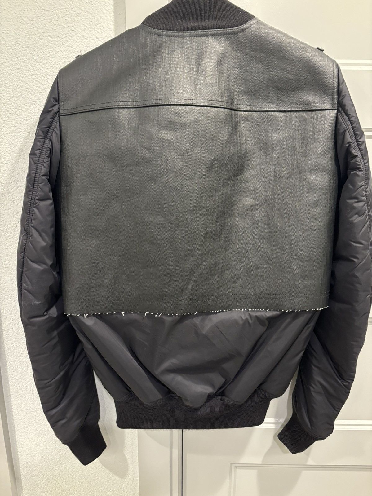 Rick Owens Rick Owens Flight Bomber Black/Silver Larry F/W 19 Size US S / EU 44-46 / 1 - 2 Thumbnail