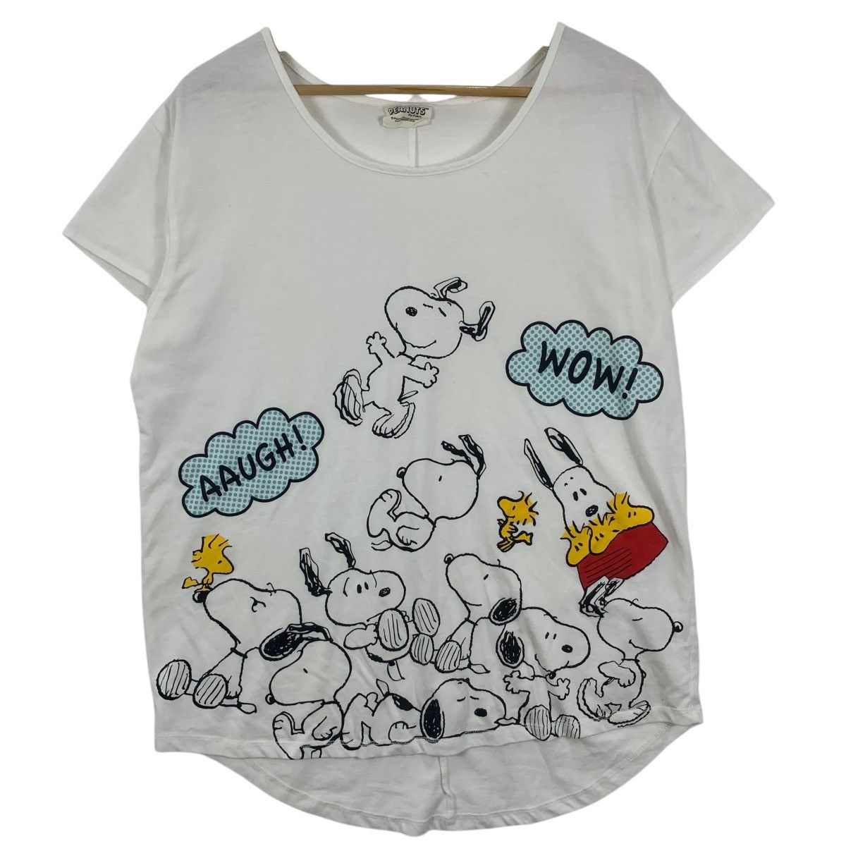 Peanuts PEANUTS SNOOPY & FRIENDS Cartoon Comic Strip Tee Shirt Top Size M / US 6-8 / IT 42-44 - 4 Thumbnail