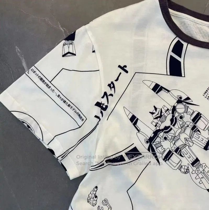 Loewe Loewe Summer White Cotton Short Sleeve T-Shirt . Size S / US 4 / IT 40 - 3 Thumbnail