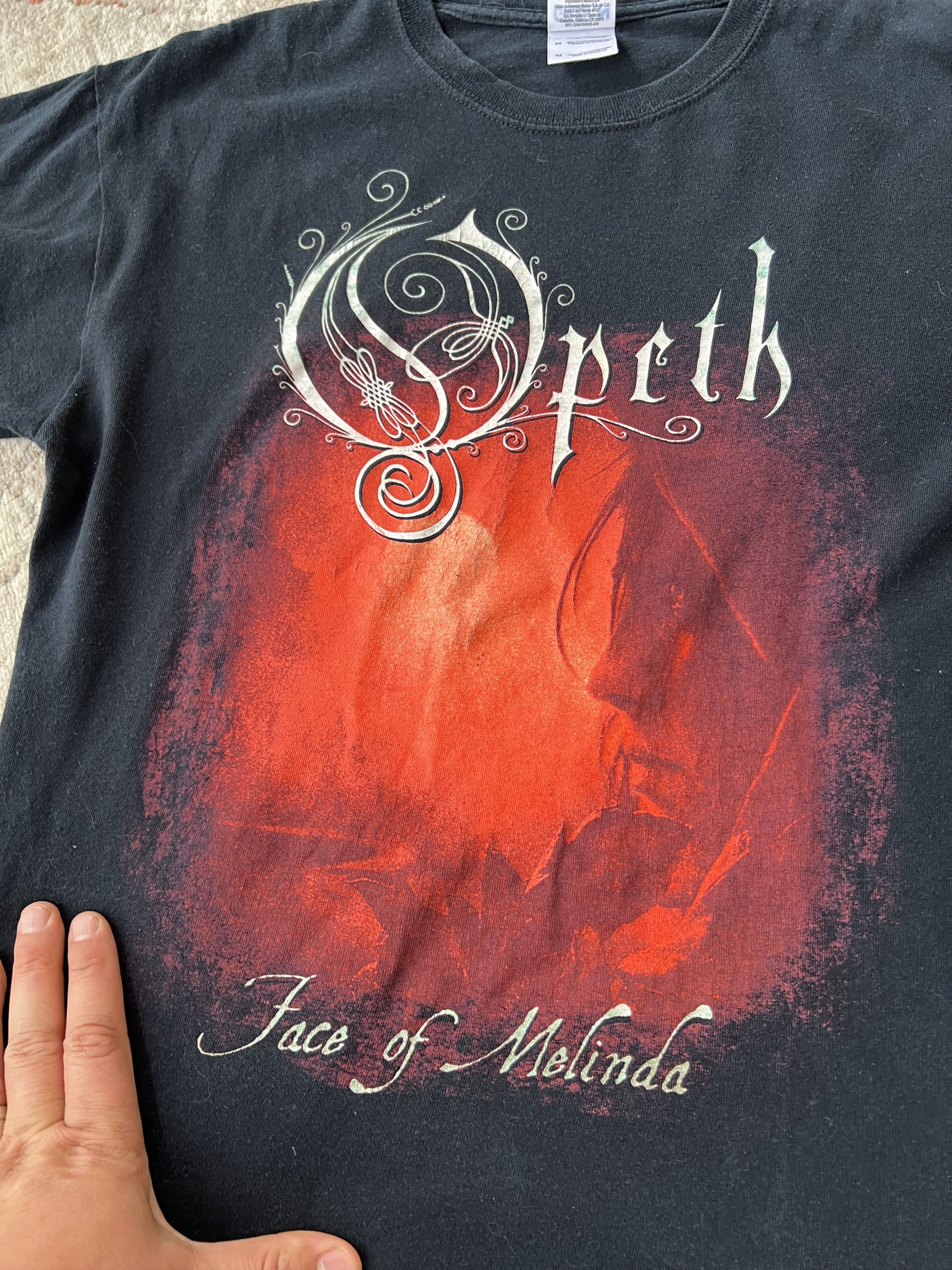 Band Tees Vintage Opeth Face of Melinda Tee Size US M / EU 48-50 / 2 - 2 Thumbnail