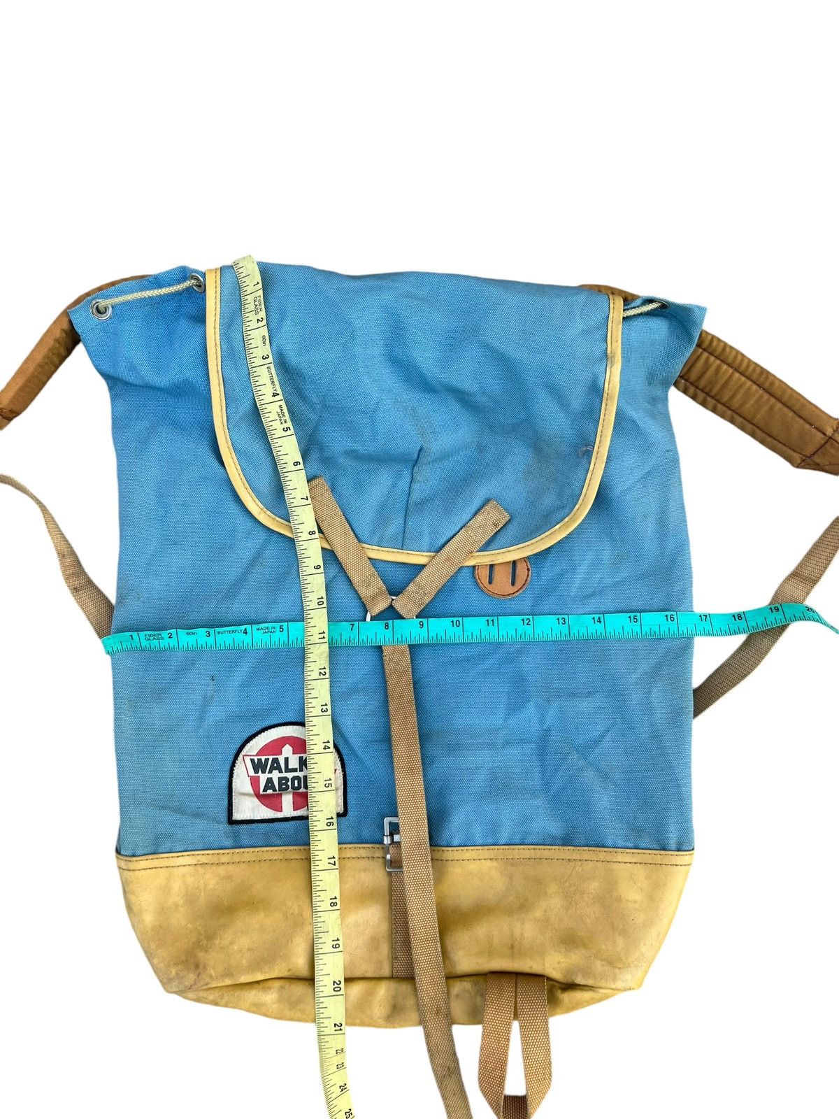 Vintage Vintage 80s WALK ABOUT Faded Stains Muddy Backpack Size ONE SIZE - 25 Thumbnail