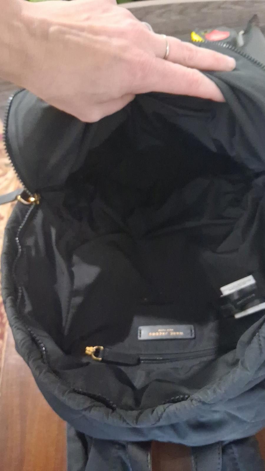 Marc Jacobs Marc Jacobs Quilted Nylon Backpack – Black Size ONE SIZE - 3 Thumbnail