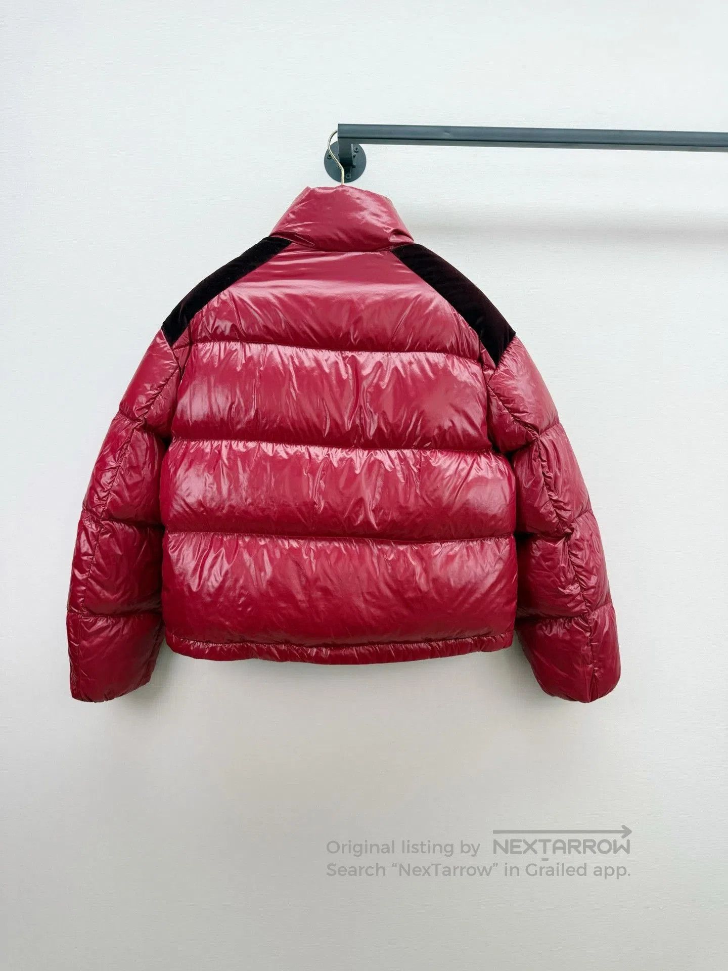 Moncler Moncler Red Puffer Jacket New with Tag. Size XS / US 0-2 / IT 36-38 - 3 Thumbnail
