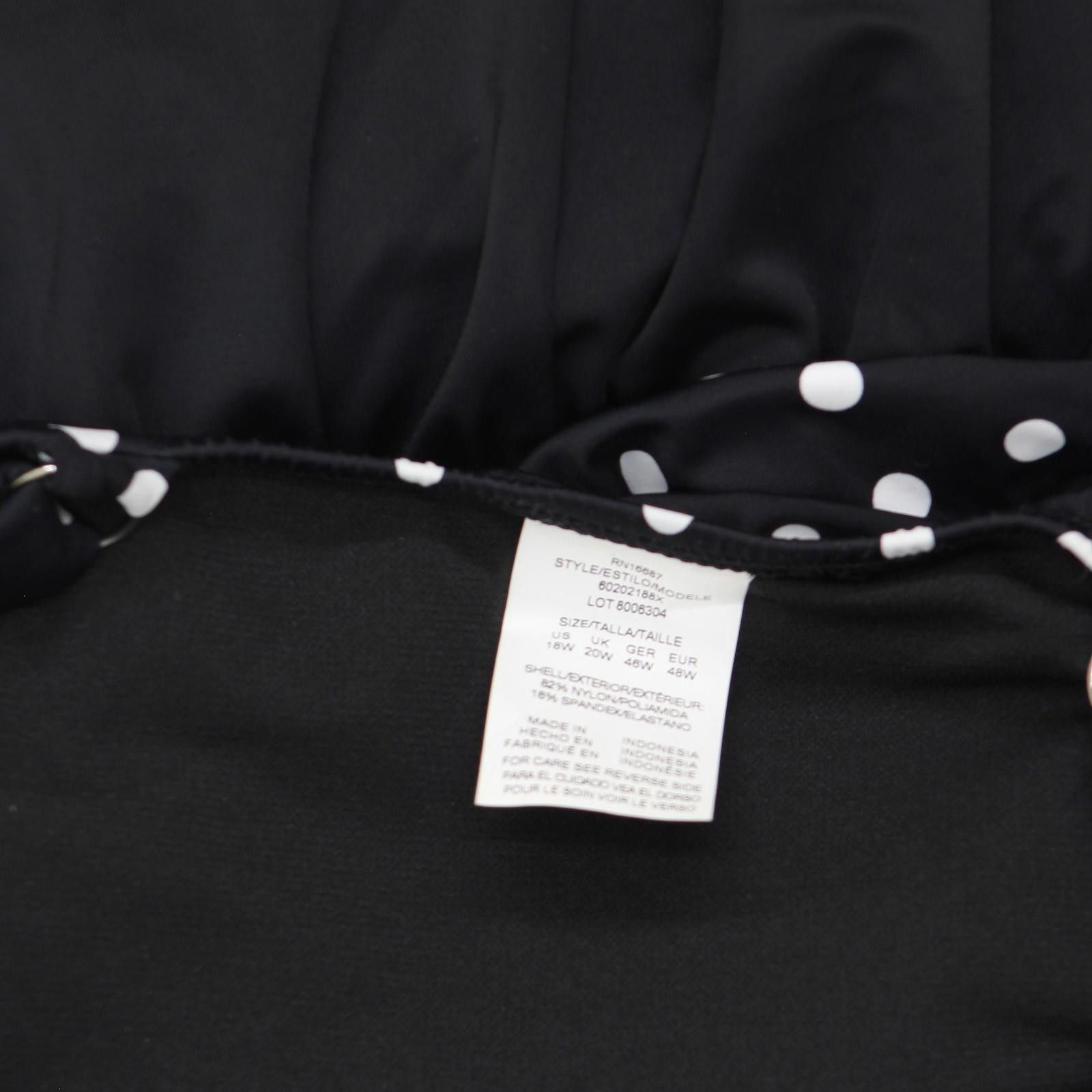 Other Nwt Swim Solutions Dot Romper One Piece Rain Ofs Black 18w Size ONE SIZE - 4 Thumbnail
