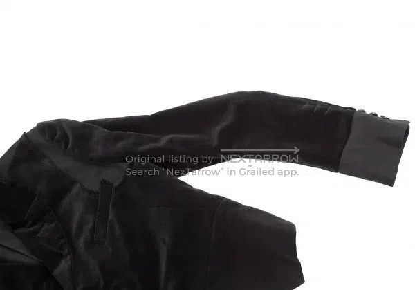 Comme des Garcons Comme Des Garcons Black Vintage Velvet Patchwork Top Size S / US 4 / IT 40 - 7 Thumbnail