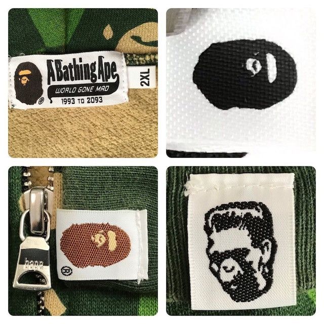 Bape BAPE FACE logo shark full zip hoodie a bathing ape Size US XXL / EU 58 / 5 - 8 Thumbnail