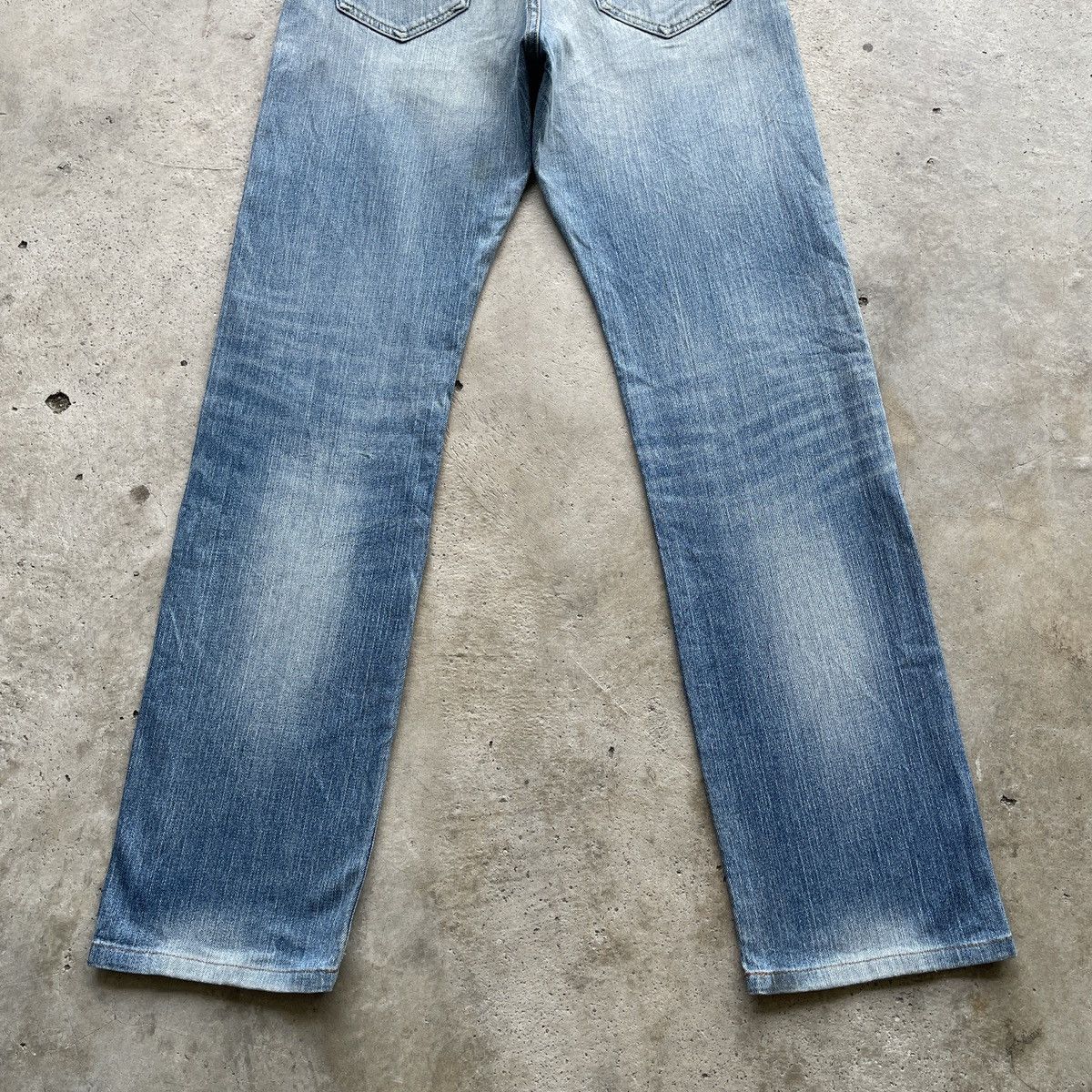 Japanese Brand W32x31.5 Vintage Japanese Denim Faded Jeans Pants Size US 32 / EU 48 - 10 Thumbnail