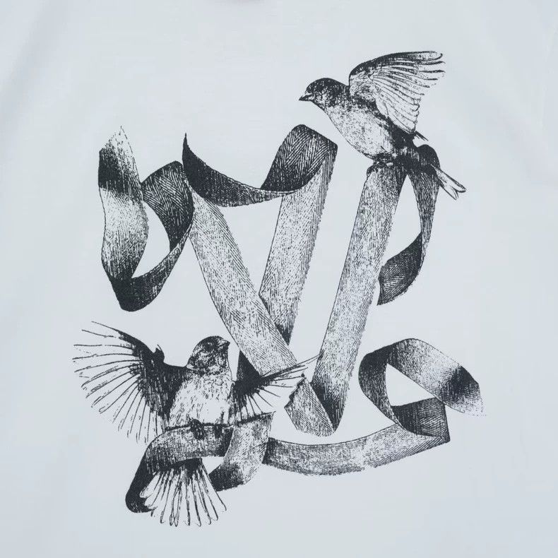 Louis Vuitton Louis Vuitton White Dove Short Sleeve Shirt-2507 Size US M / EU 48-50 / 2 - 4 Thumbnail