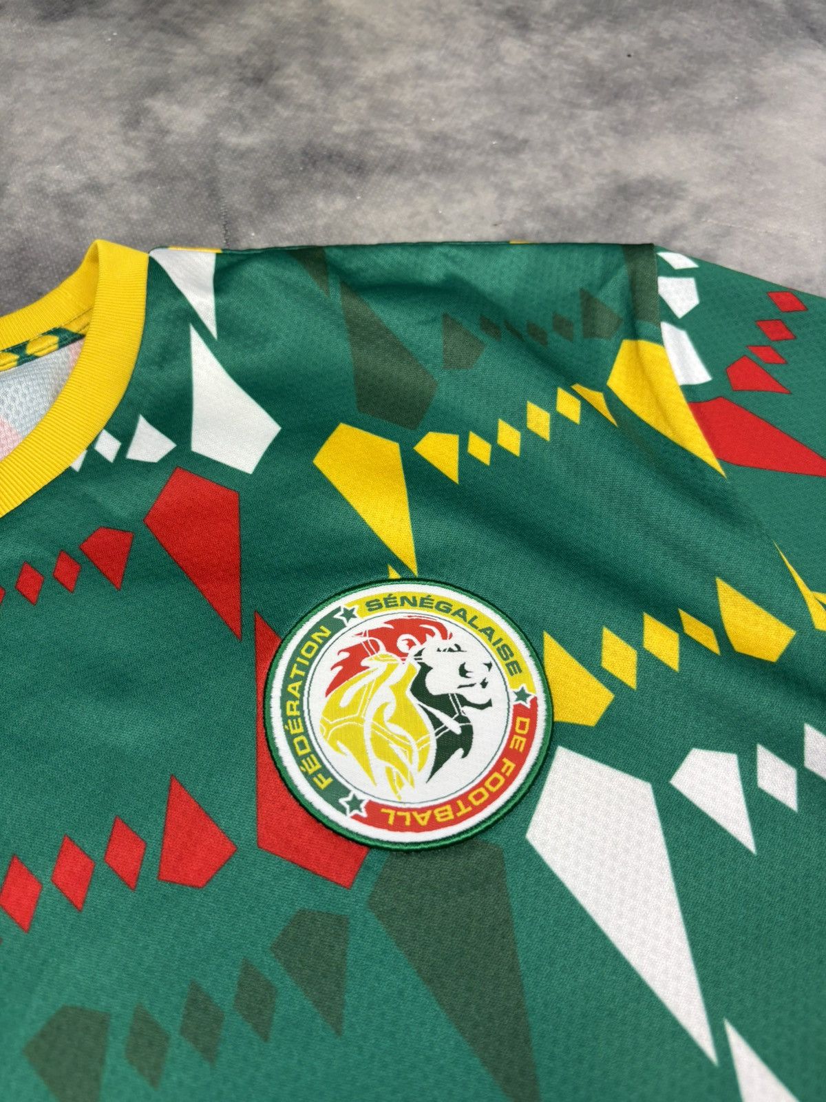 Puma Puma Senegal 2022 Soccer Jersey Africa y2k blokecore drill Size US L / EU 52-54 / 3 - 2 Thumbnail