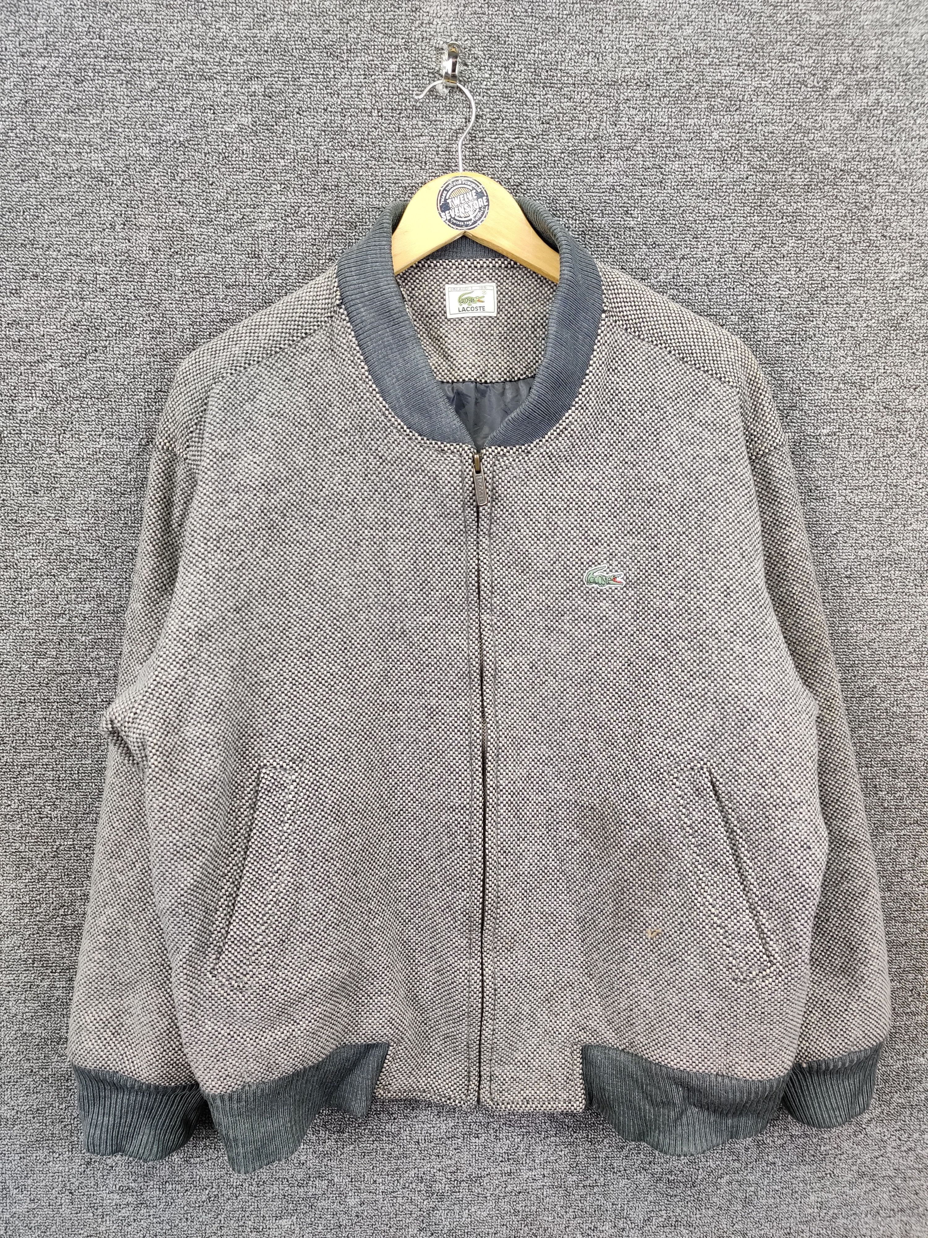 Lacoste Vintage Lacoste Logo Bomber Jacket Size US M / EU 48-50 / 2 - 1 Thumbnail