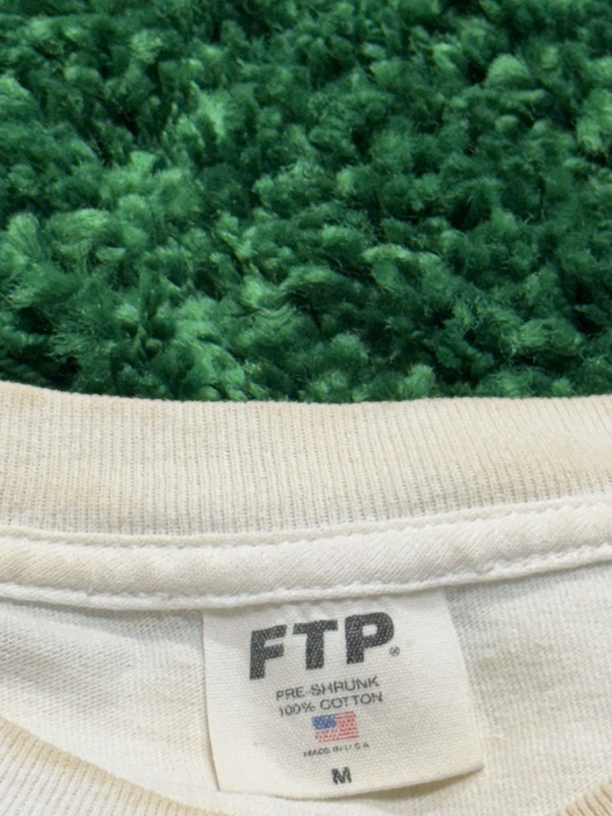 Fuck The Population FTP Is Not A Skateboarding Company White Tee Medium Size US M / EU 48-50 / 2 - 4 Thumbnail