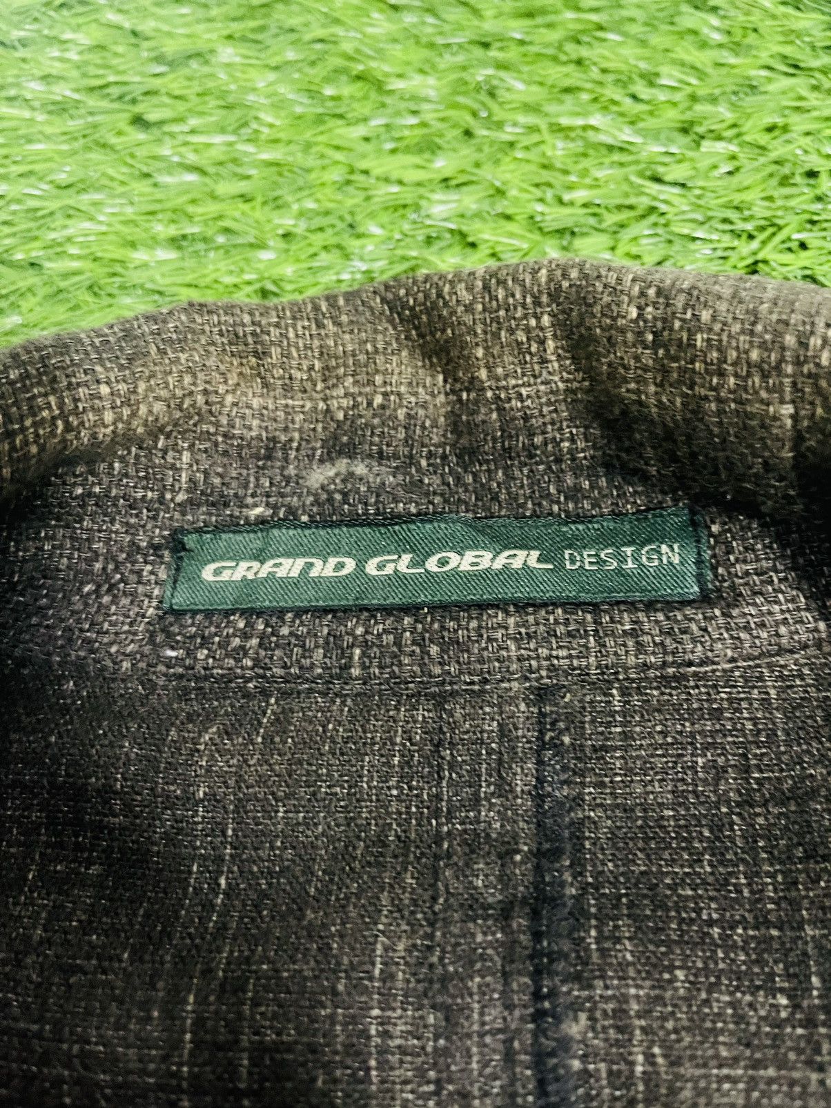 Japanese Brand Grand Global Button Up Jacket (20) Size US L / EU 52-54 / 3 - 4 Thumbnail