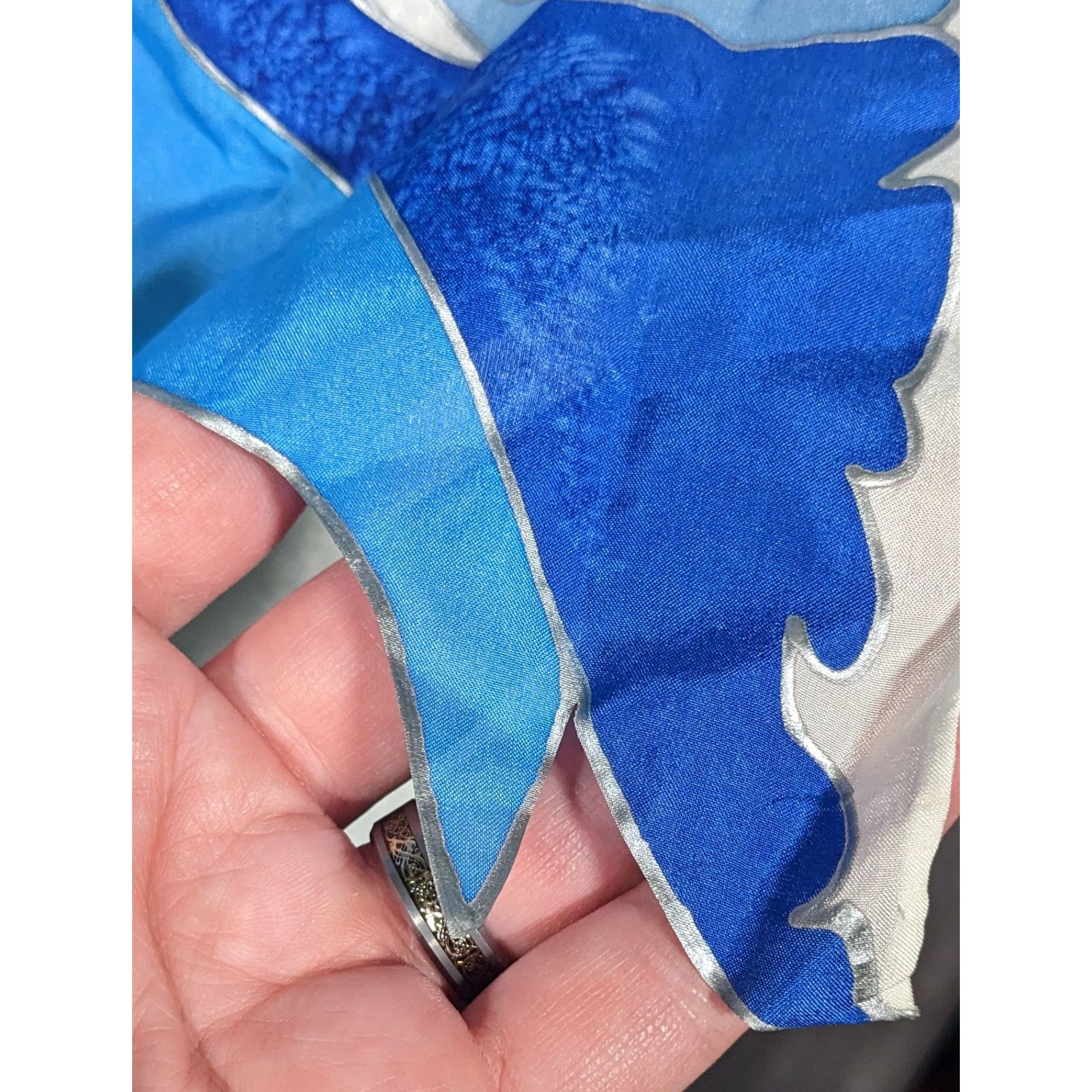Other Vintage Hand Painted Betty Lanthrope Nautical Scarf Size ONE SIZE - 11 Thumbnail