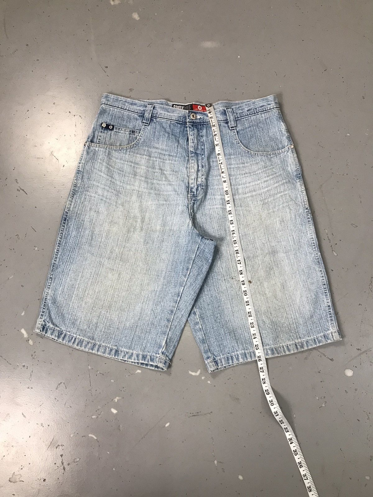 Southpole Vintage SouthPole red tab skater denim jort Size US 38 / EU 54 - 4 Thumbnail