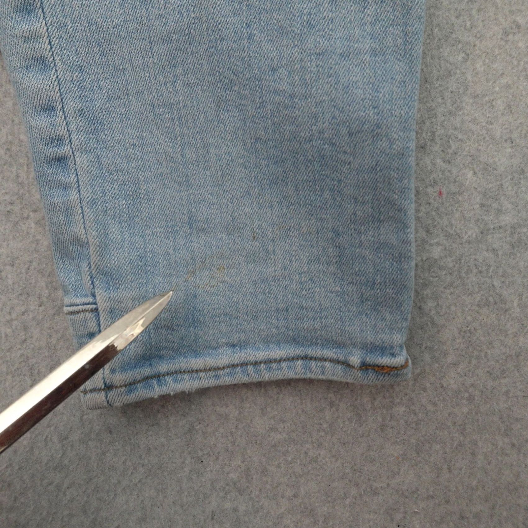 G-Star G-Star Jeans Slim 3D Distressed Light Wash Blue Mens 29 (29X33) Button Fly XS? Size US 29 - 7 Thumbnail