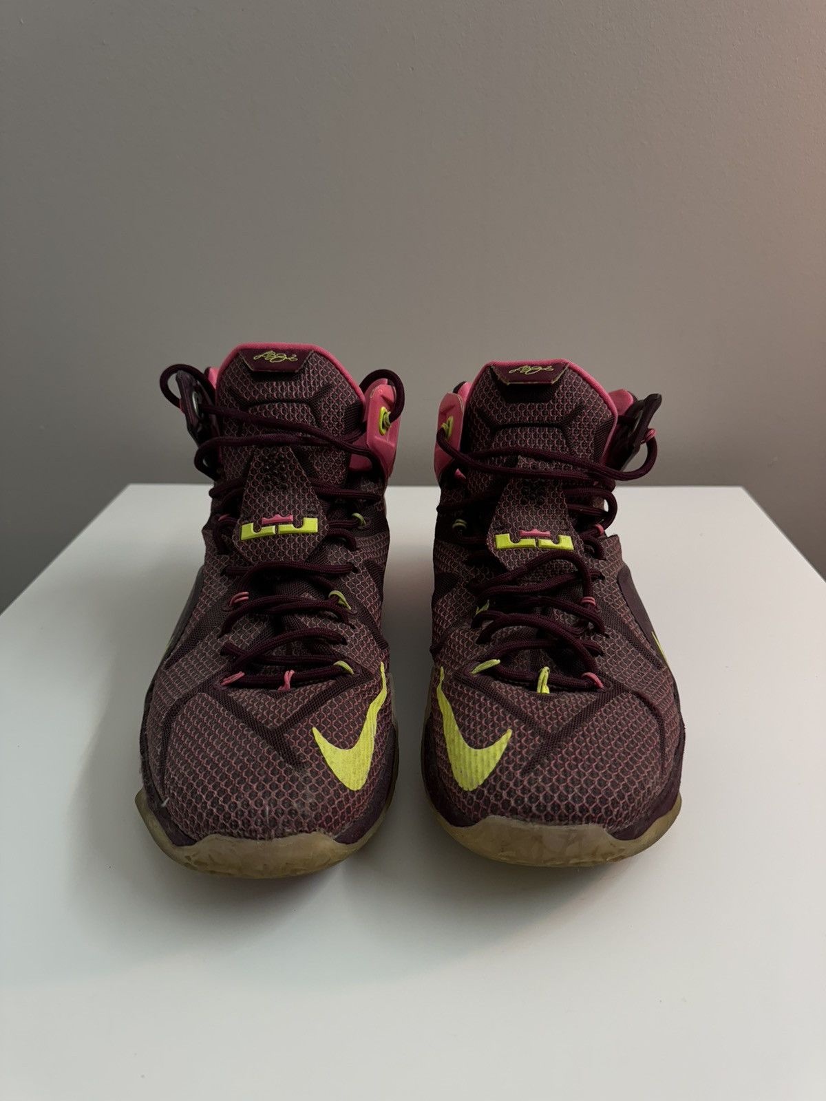Nike × Other Nike lebron 12 XII double helix burgundy Size US 13 / EU 46 - 3 Thumbnail