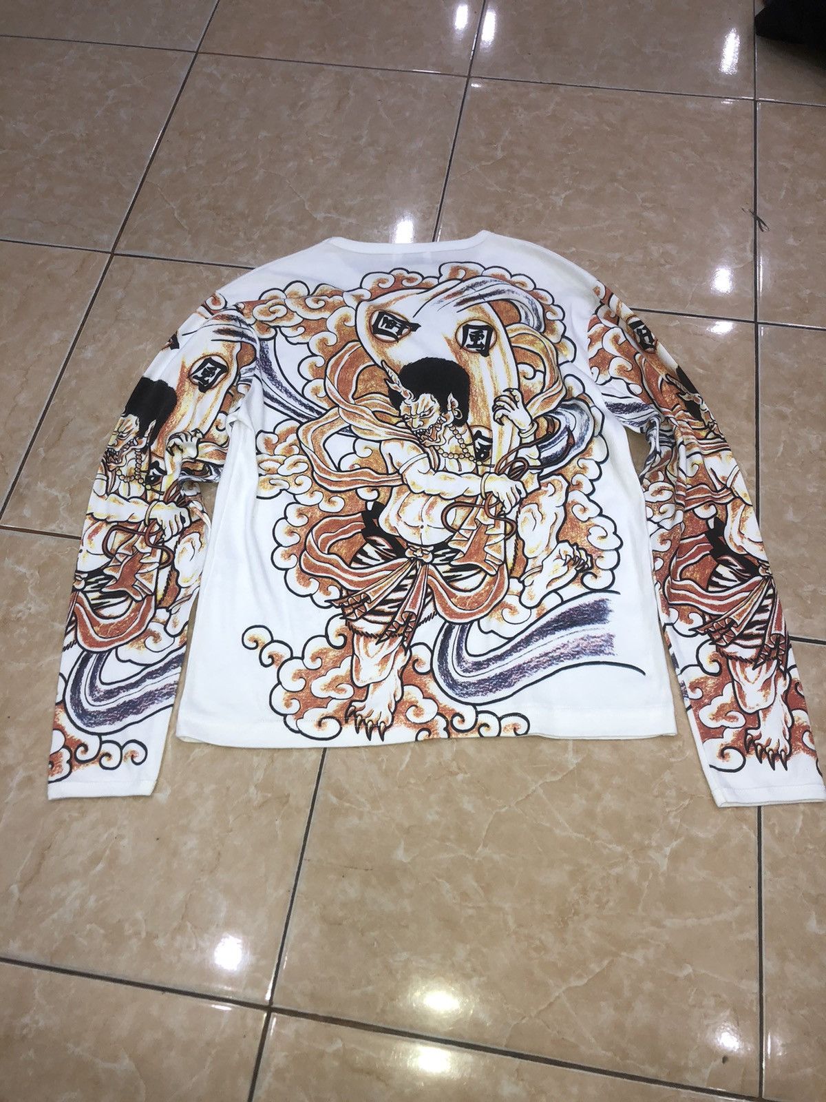 Beauty Beast × Japanese Brand Full print Sukajan Long Sleeve Size US L / EU 52-54 / 3 - 5 Thumbnail
