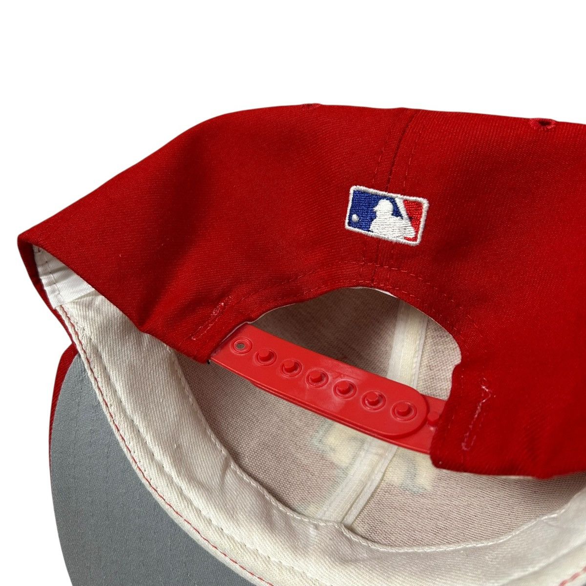 New Era DEADSTOCK 90s TEXAS RANGERS NEW ERA SNAPBACK HAT Size ONE SIZE - 5 Thumbnail