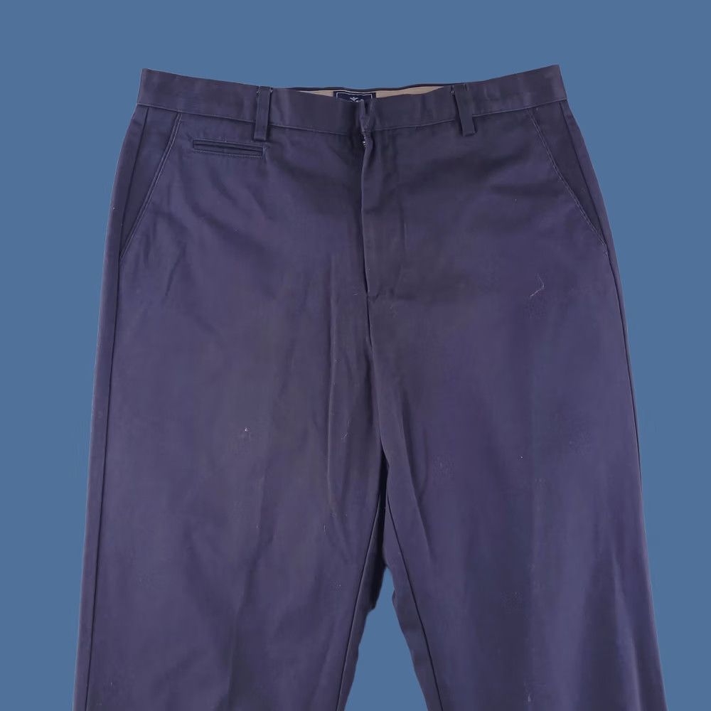 Dockers DOCKERS Pants Mens 36x31 Blue Beige Chino Cotton Casual Relaxed Front Flat Front Boutique? Size US 36 / EU 52 - 1 Thumbnail