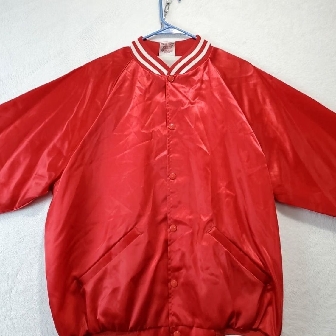 Vintage VINTAGE Cardinal Bomber Jacket Mens XL Red Satin Nylon Cheerleader Theme Enthusiast Breathable Sponsored by Cardinal Size US XL / EU 56 / 4 - 3 Thumbnail