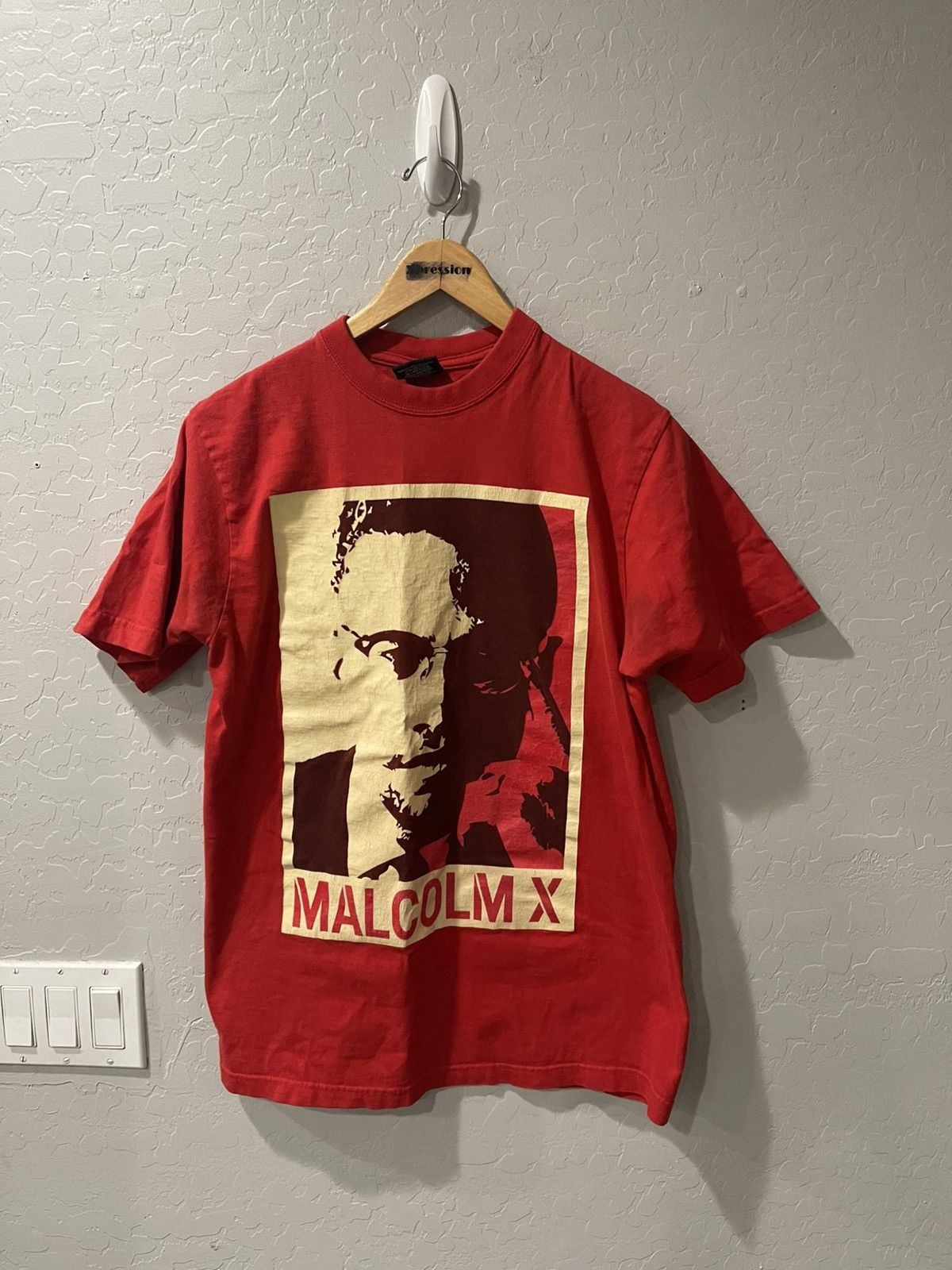 Vintage Vintage Malcolm X “Propaganda” Leader Shirt Size Medium Size US M / EU 48-50 / 2 - 1 Thumbnail