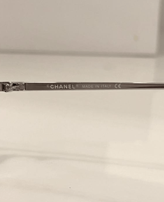Chanel Chanel Sunglasses 4017 D CC Rhinestone Logo Rimless Size ONE SIZE - 8 Thumbnail