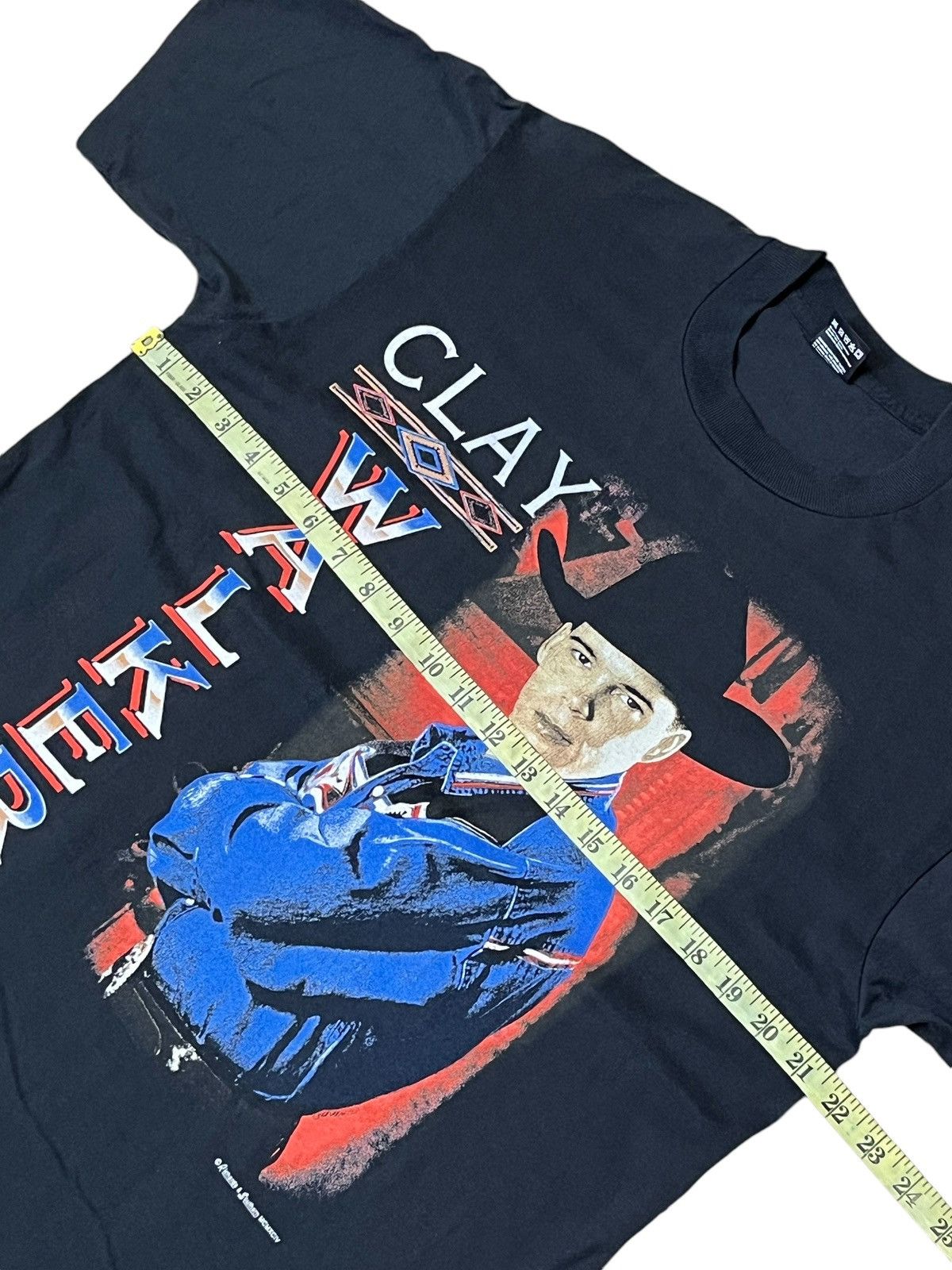 Band Tees VINTAGE 90s CLAY WALKER COUNTRY MUSIC BAND T SHIRT Size US L / EU 52-54 / 3 - 10 Thumbnail