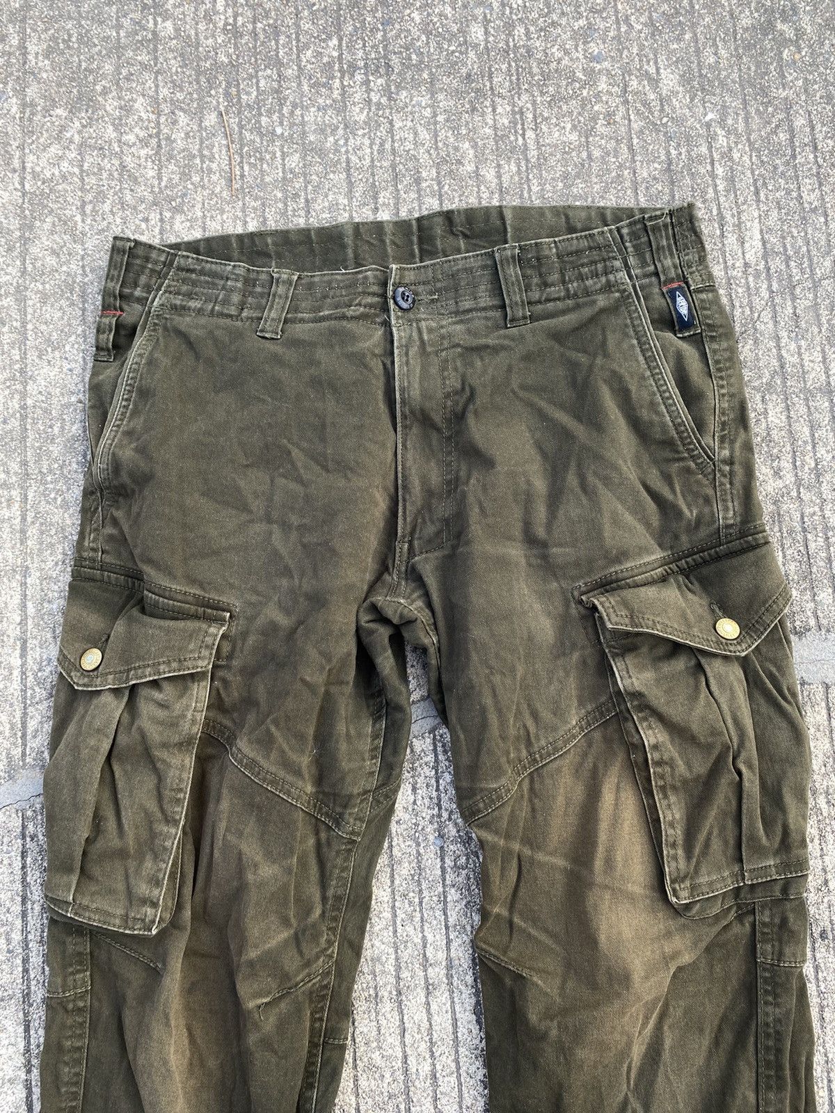 Japanese Brand Vintage GERIDE Military Flared Pants Size US 31 - 3 Thumbnail