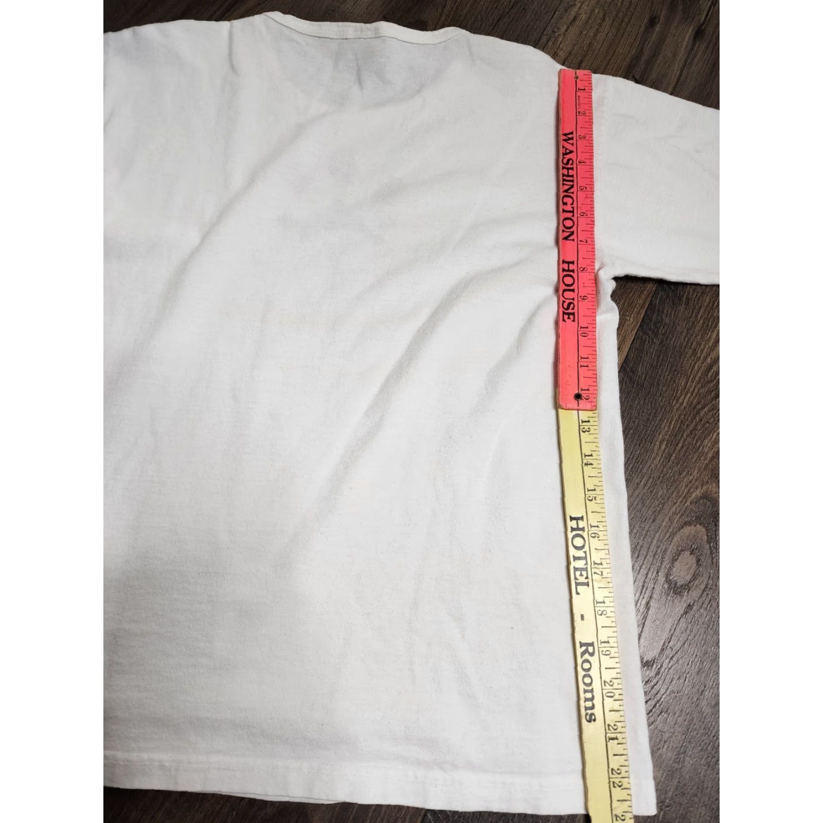 Anvil VINTAGE Women's Portland Oregon City of Roses T-Shirt Cotton Short Sleeve Regular Fit M White USA 90s Size M / US 6-8 / IT 42-44 - 3 Thumbnail