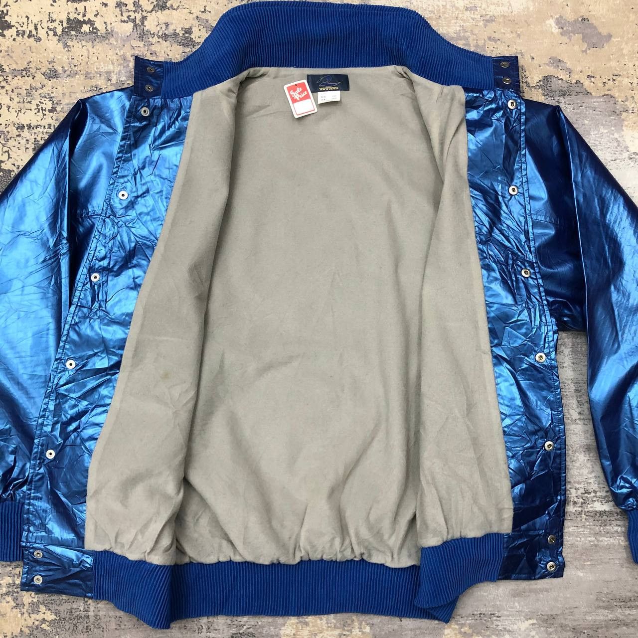 Japanese Brand × Vintage Y251 VTG JAPAN REWARD REFELCT LIGHT BOMBER JACKET Size US L / EU 52-54 / 3 - 3 Thumbnail